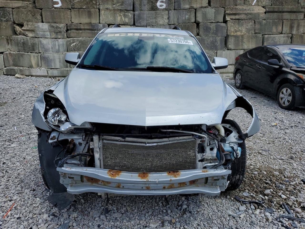 2015 Chevrolet Equinox Lt Silver vin: 2GNALBEK2F6341232