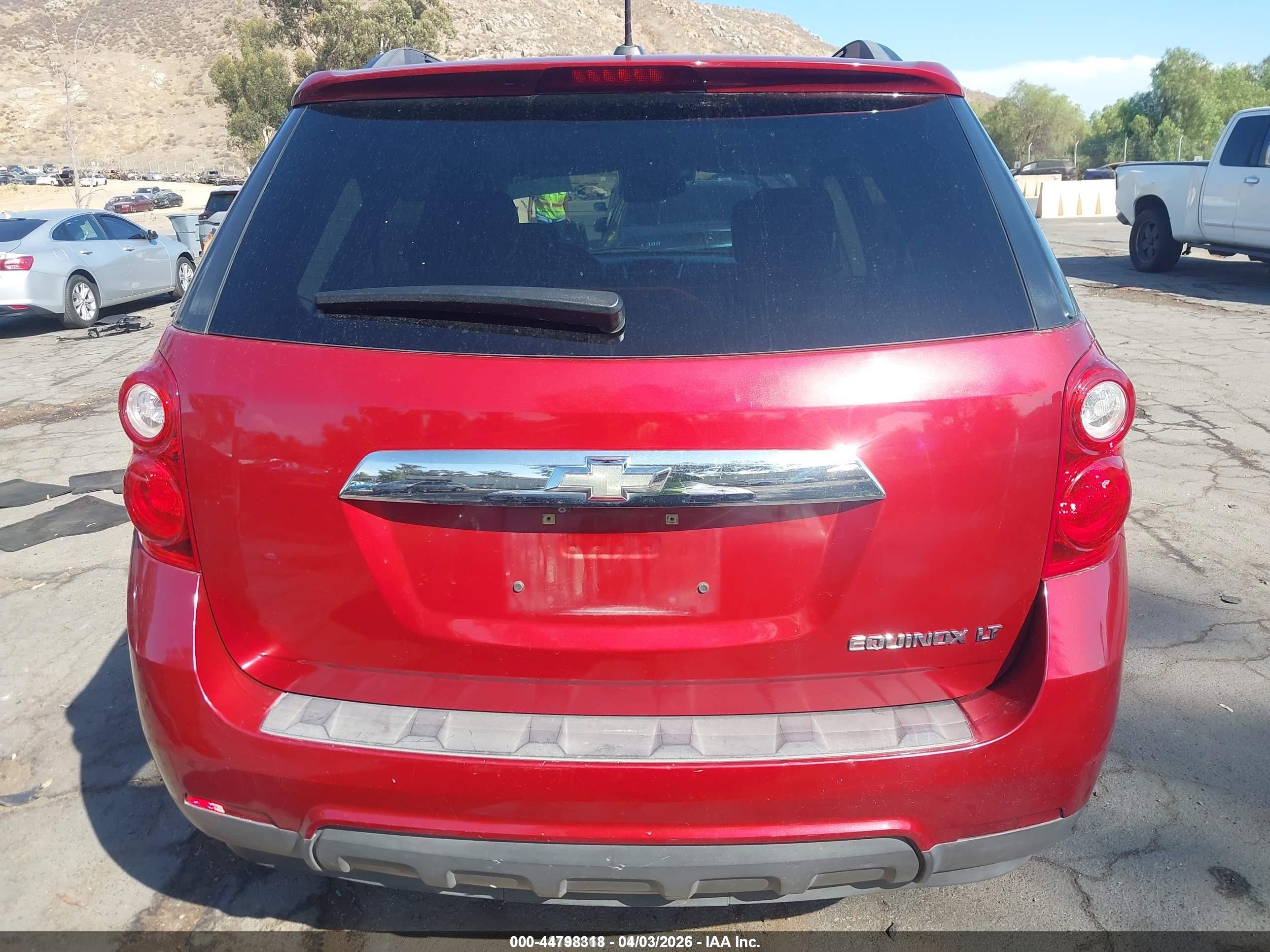 2015 Chevrolet Equinox 1lt Red vin: 2GNALBEK2F6353252