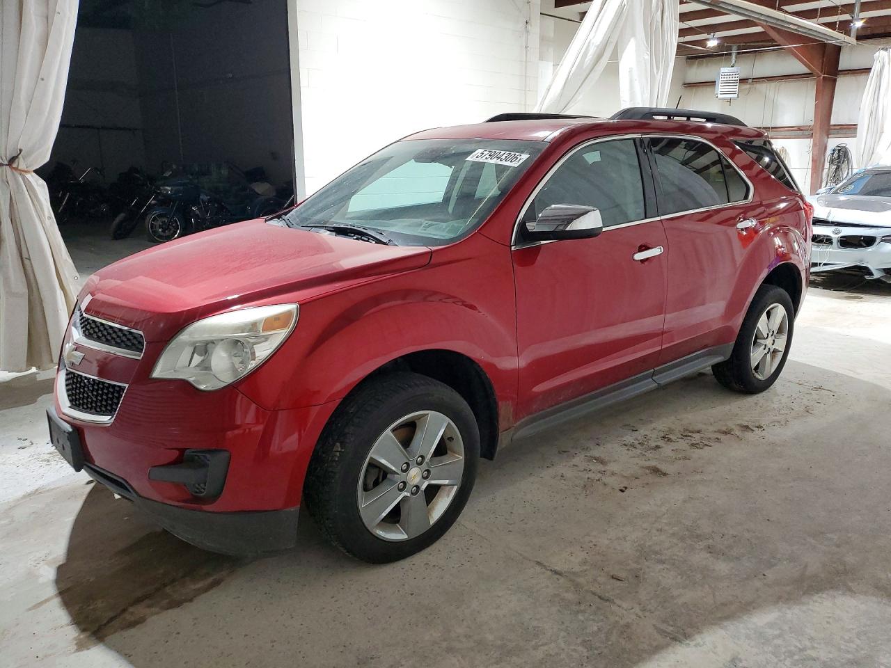 2015 Chevrolet Equinox Lt Red vin: 2GNALBEK2F6410761