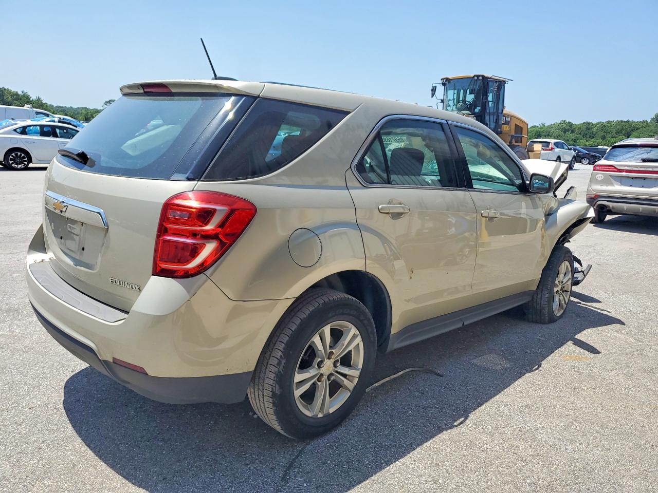 2016 Chevrolet Equinox Ls Cream vin: 2GNALBEK2G1131695