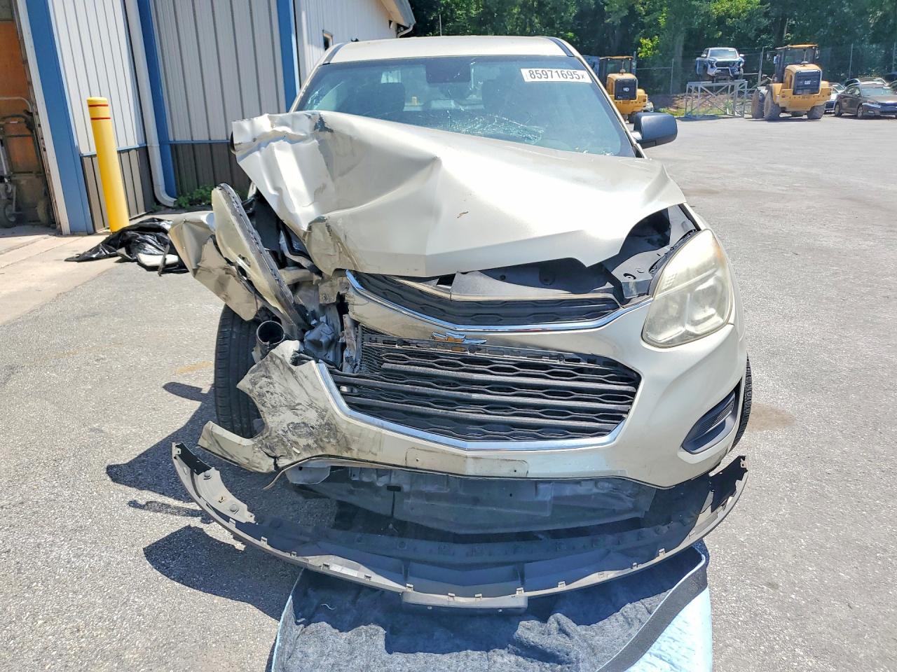 2016 Chevrolet Equinox Ls Cream vin: 2GNALBEK2G1131695
