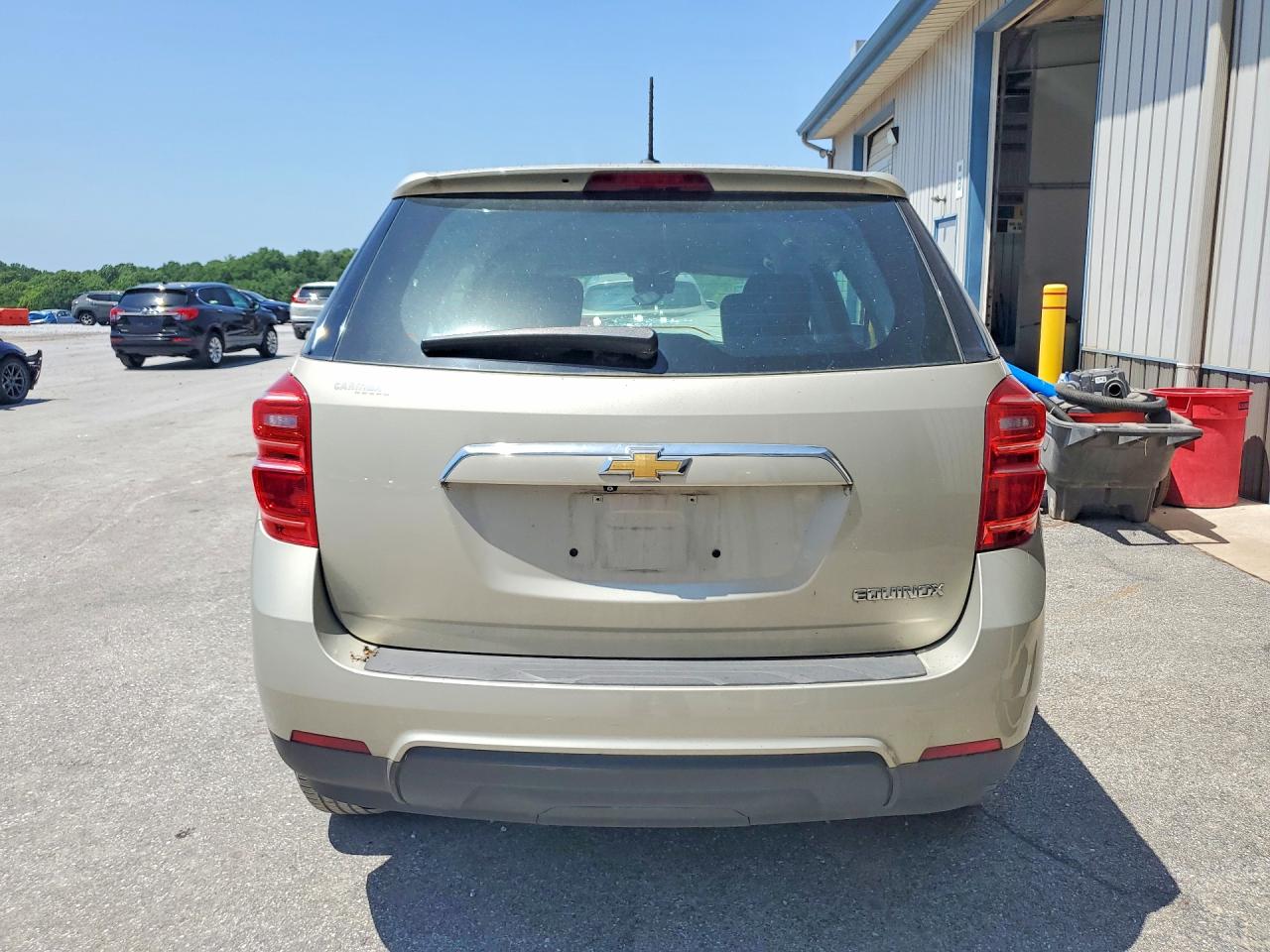 2016 Chevrolet Equinox Ls Cream vin: 2GNALBEK2G1131695