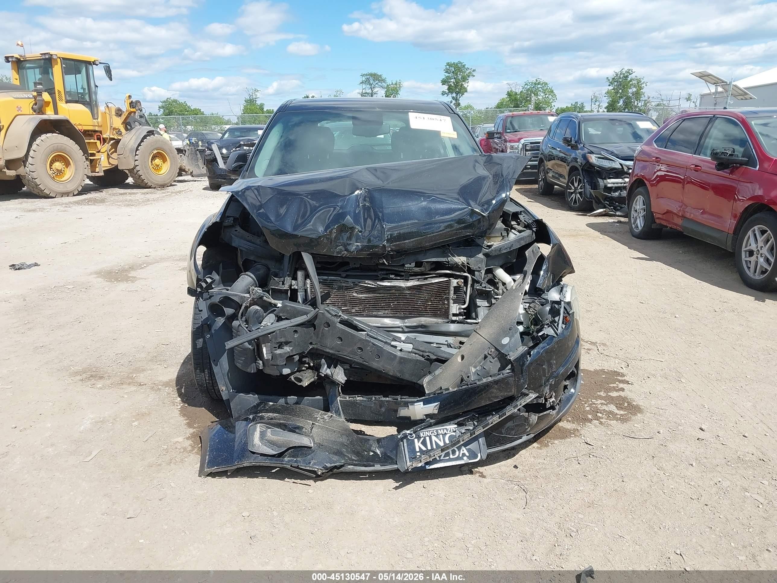 2012 Chevrolet Equinox Ls Black vin: 2GNALBEK3C1127309
