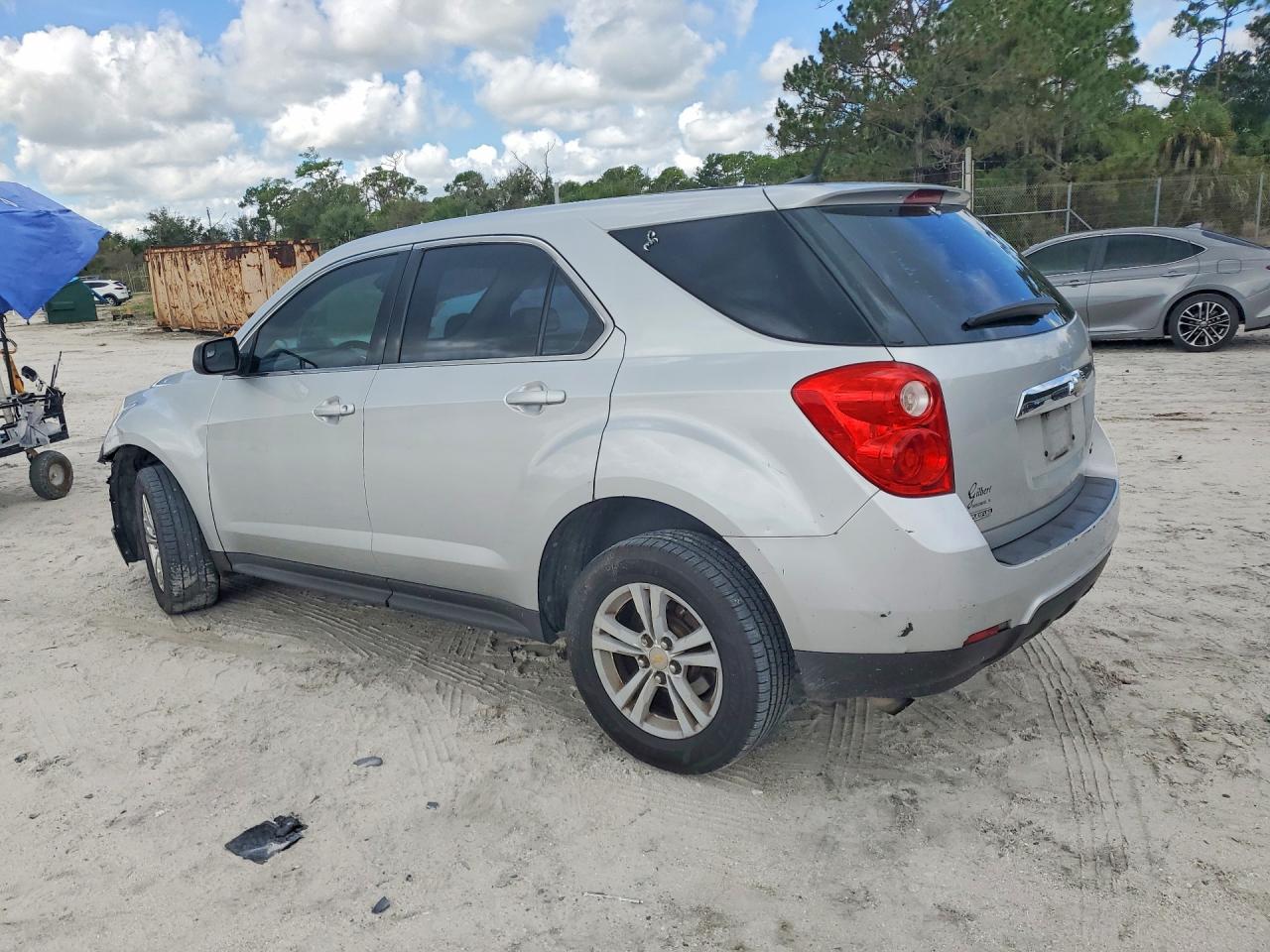 2012 Chevrolet Equinox Ls Gray vin: 2GNALBEK3C1131327