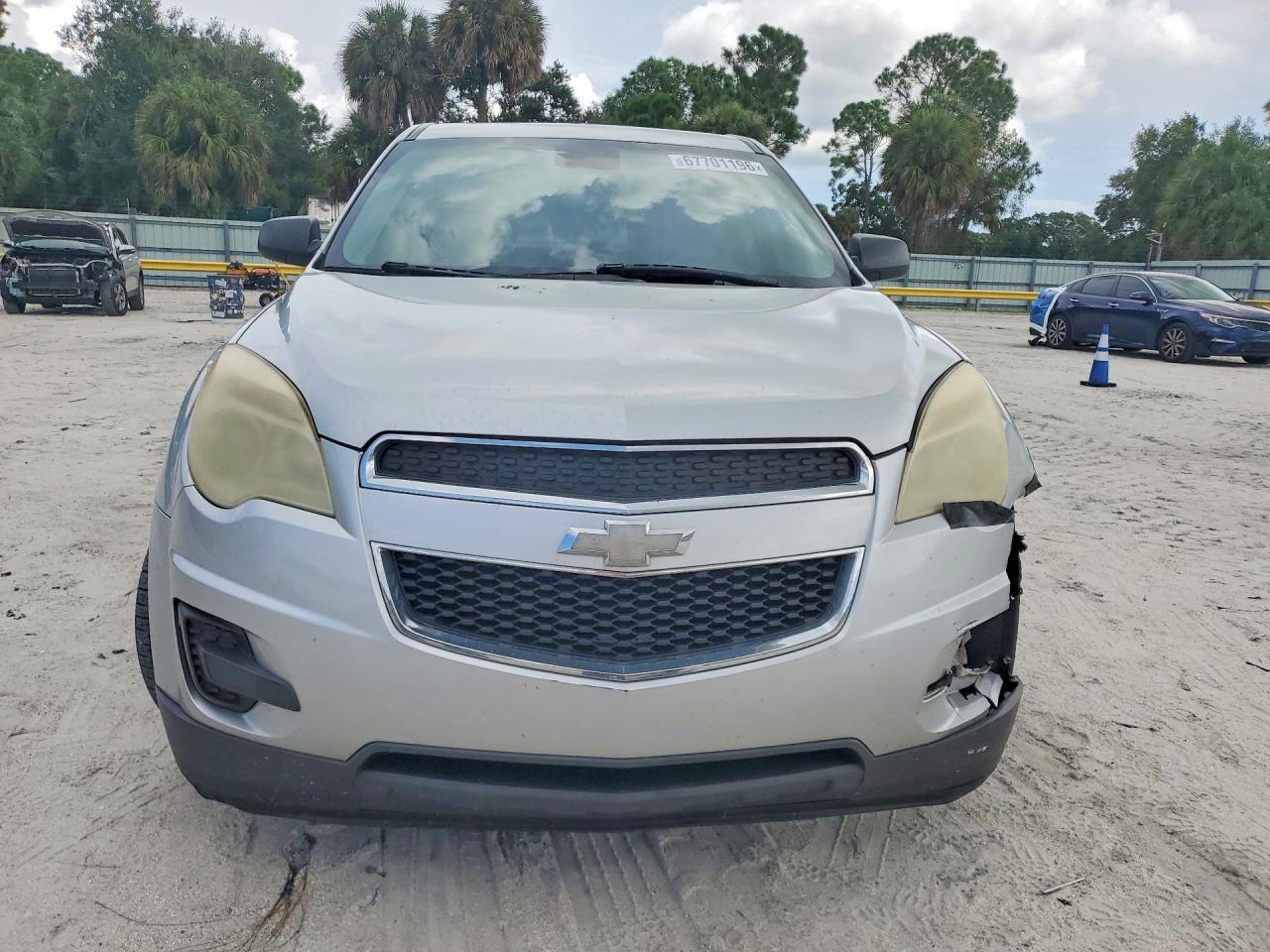 2012 Chevrolet Equinox Ls Gray vin: 2GNALBEK3C1131327