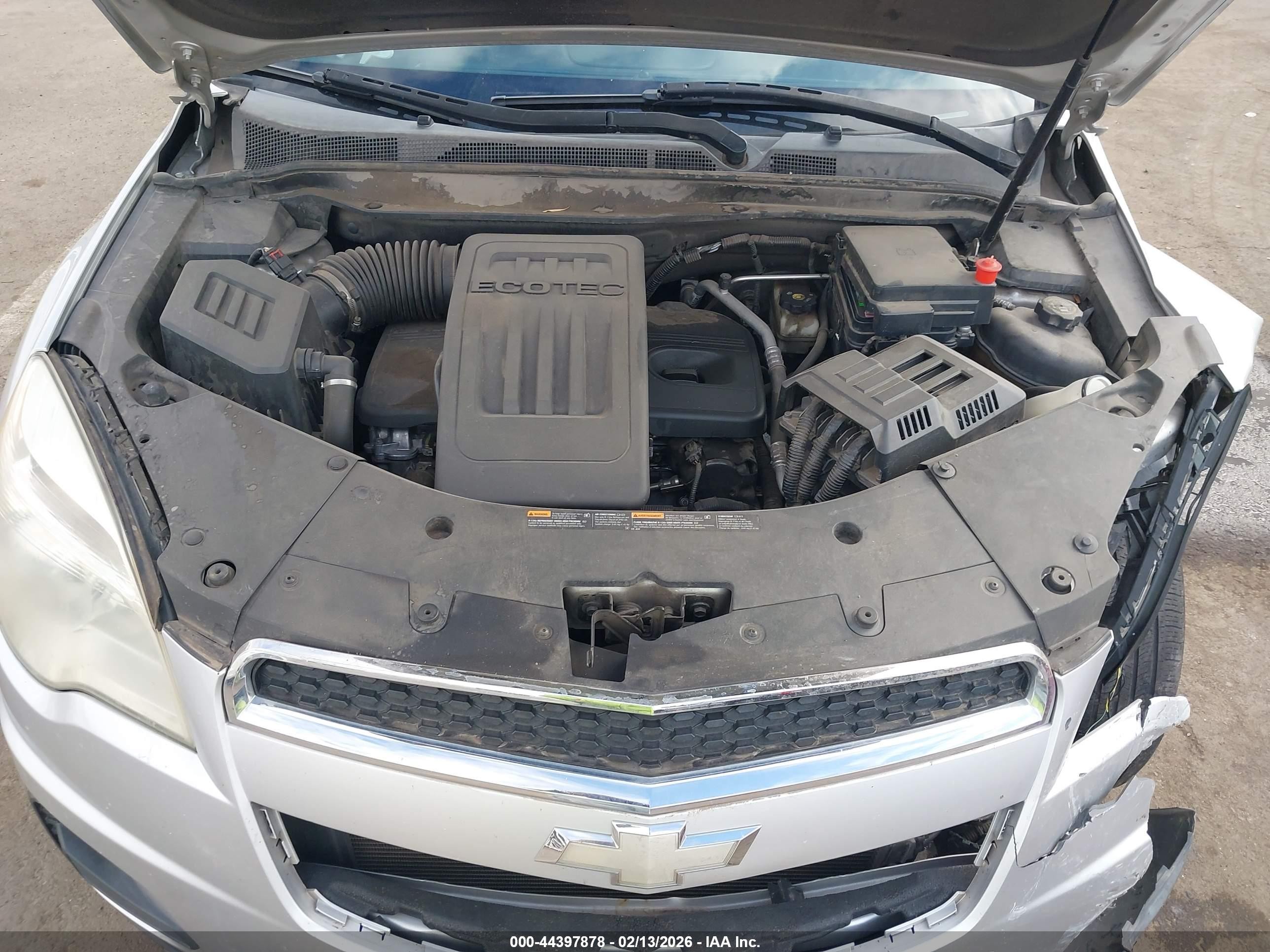 2012 Chevrolet Equinox Ls Серебряный vin: 2GNALBEK3C1163940