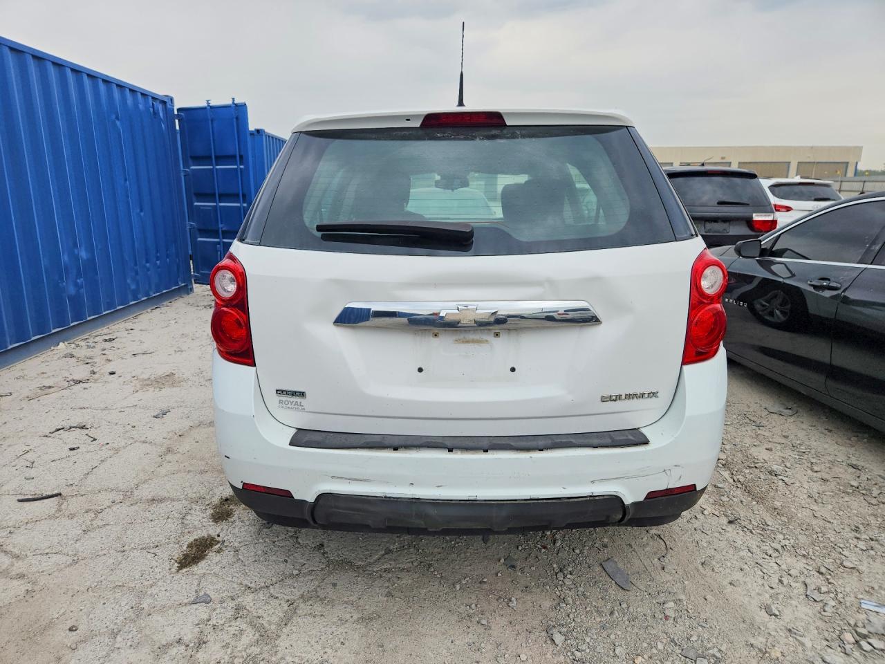 2012 Chevrolet Equinox Ls White vin: 2GNALBEK3C1179085