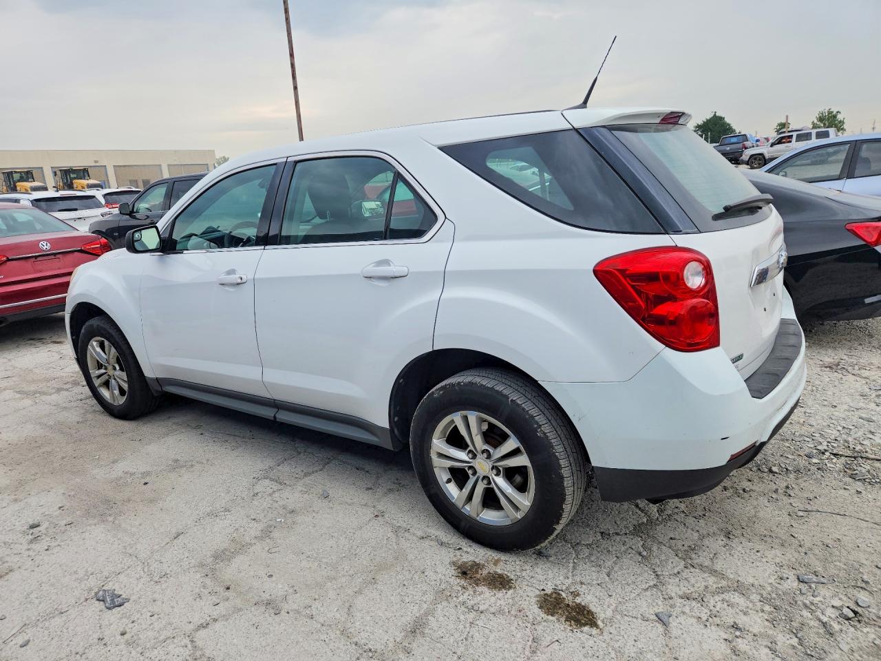 2012 Chevrolet Equinox Ls White vin: 2GNALBEK3C1179085