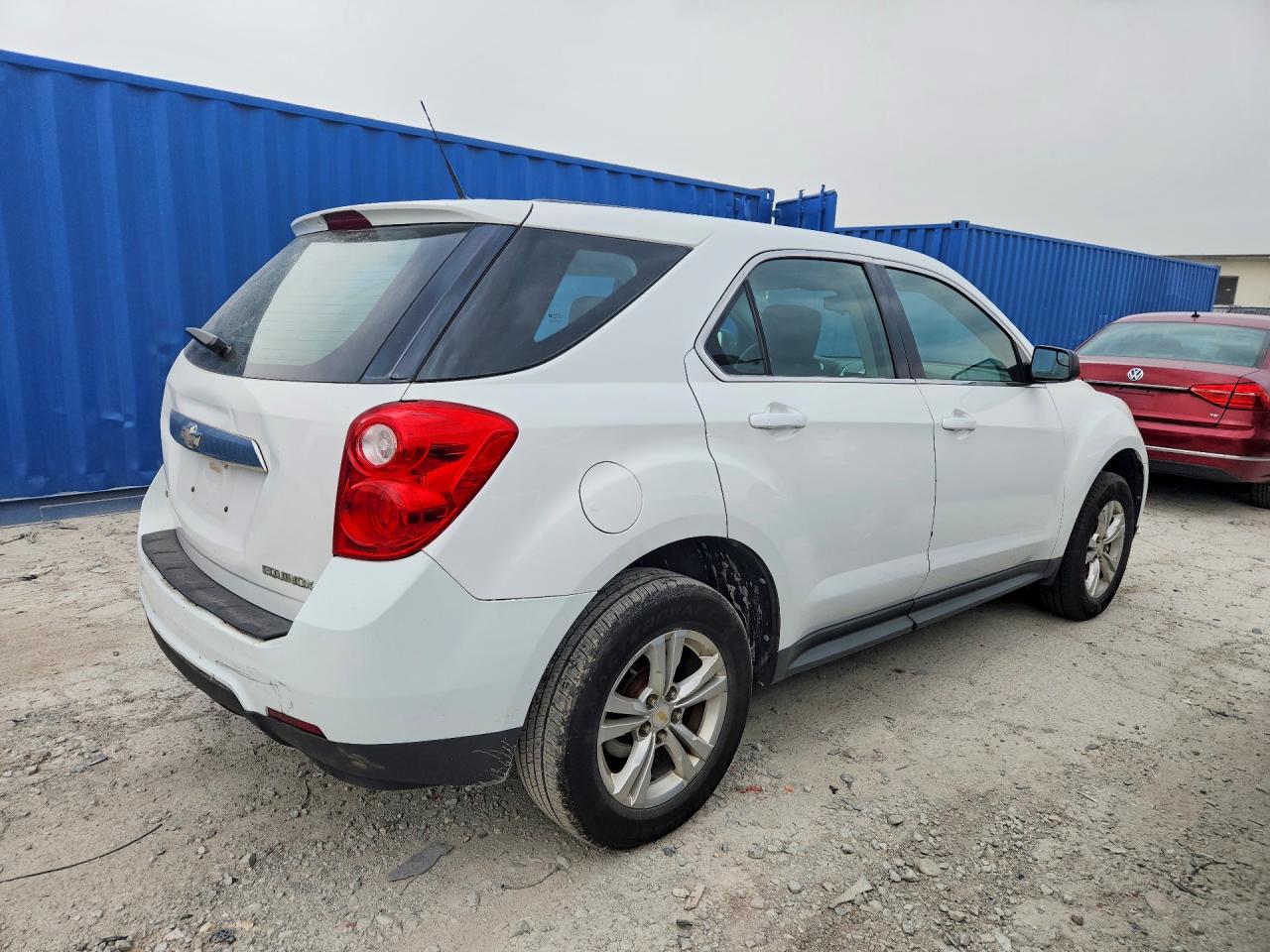 2012 Chevrolet Equinox Ls White vin: 2GNALBEK3C1179085