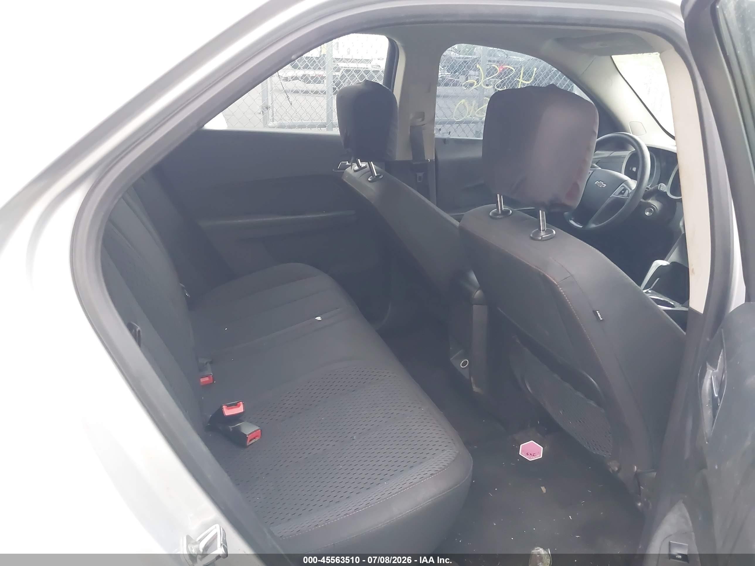 2012 Chevrolet Equinox Ls Silver vin: 2GNALBEK3C1240113