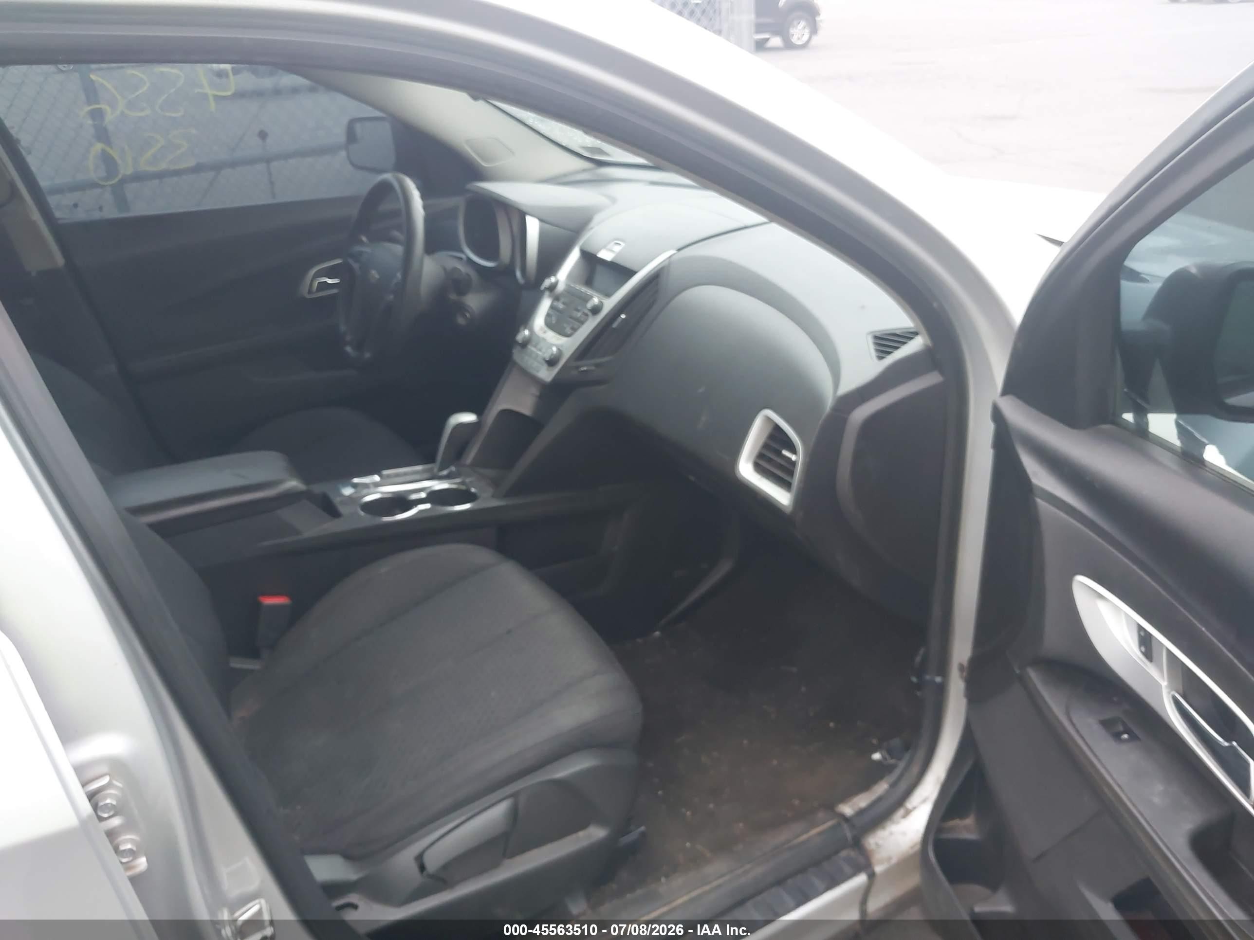 2012 Chevrolet Equinox Ls Silver vin: 2GNALBEK3C1240113