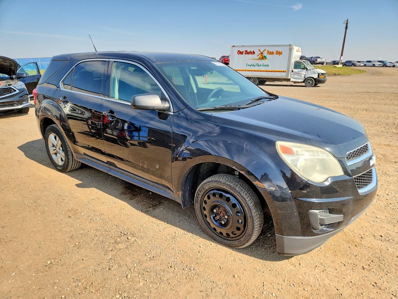 2012 Chevrolet Equinox Ls Black vin: 2GNALBEK3C6338903
