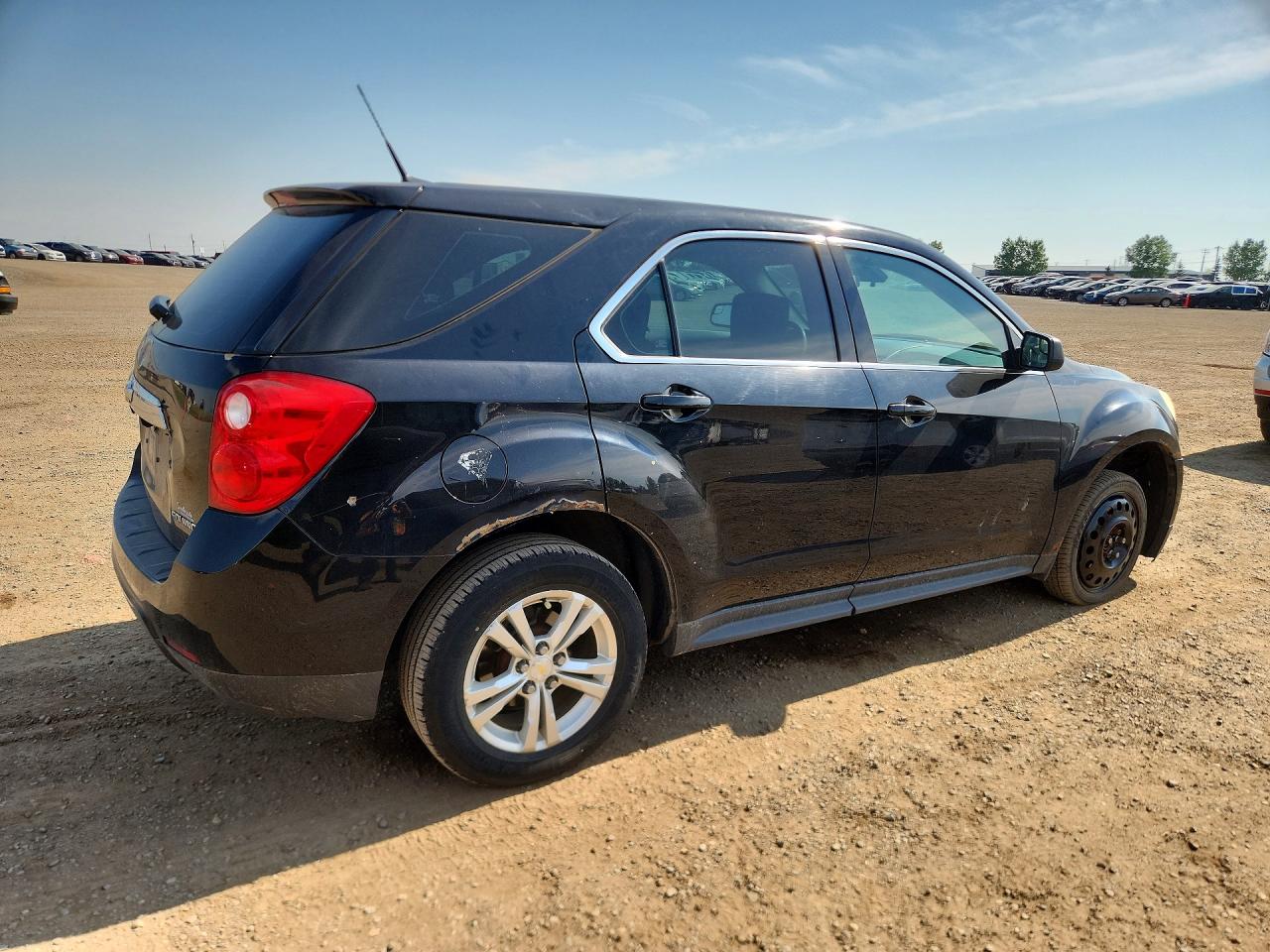 2012 Chevrolet Equinox Ls Black vin: 2GNALBEK3C6338903