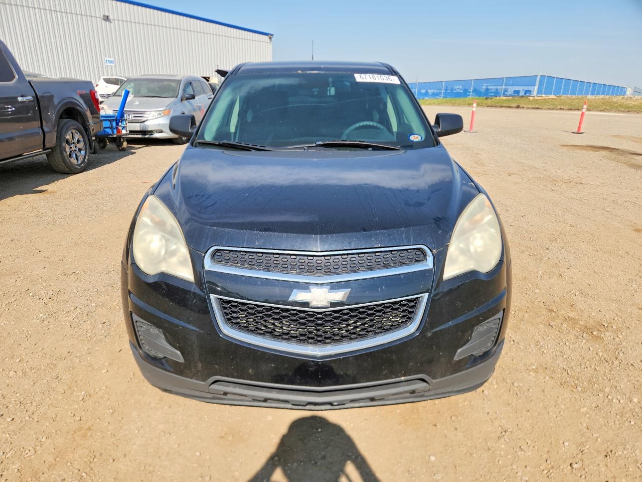 2012 Chevrolet Equinox Ls Black vin: 2GNALBEK3C6338903