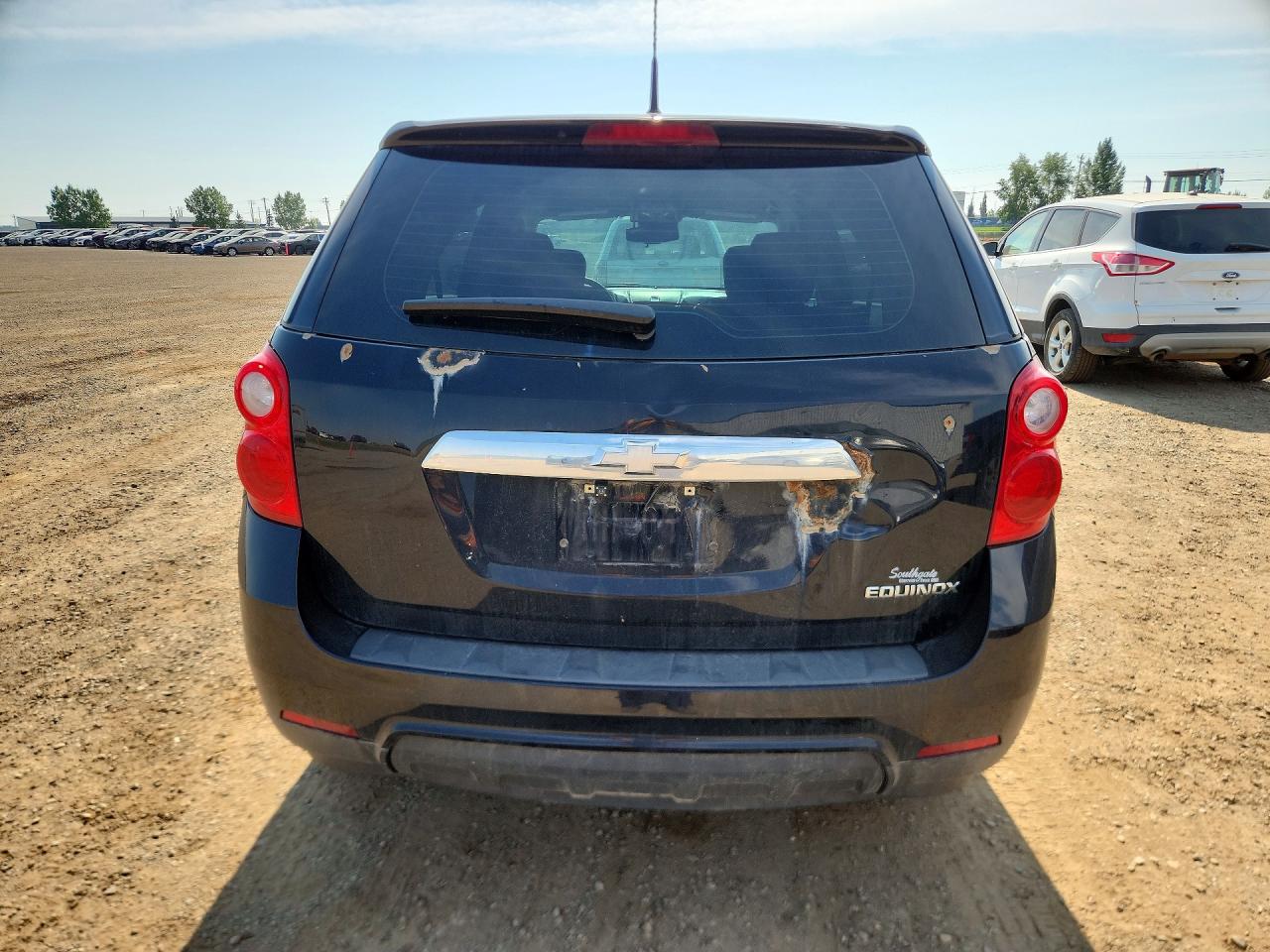2012 Chevrolet Equinox Ls Black vin: 2GNALBEK3C6338903