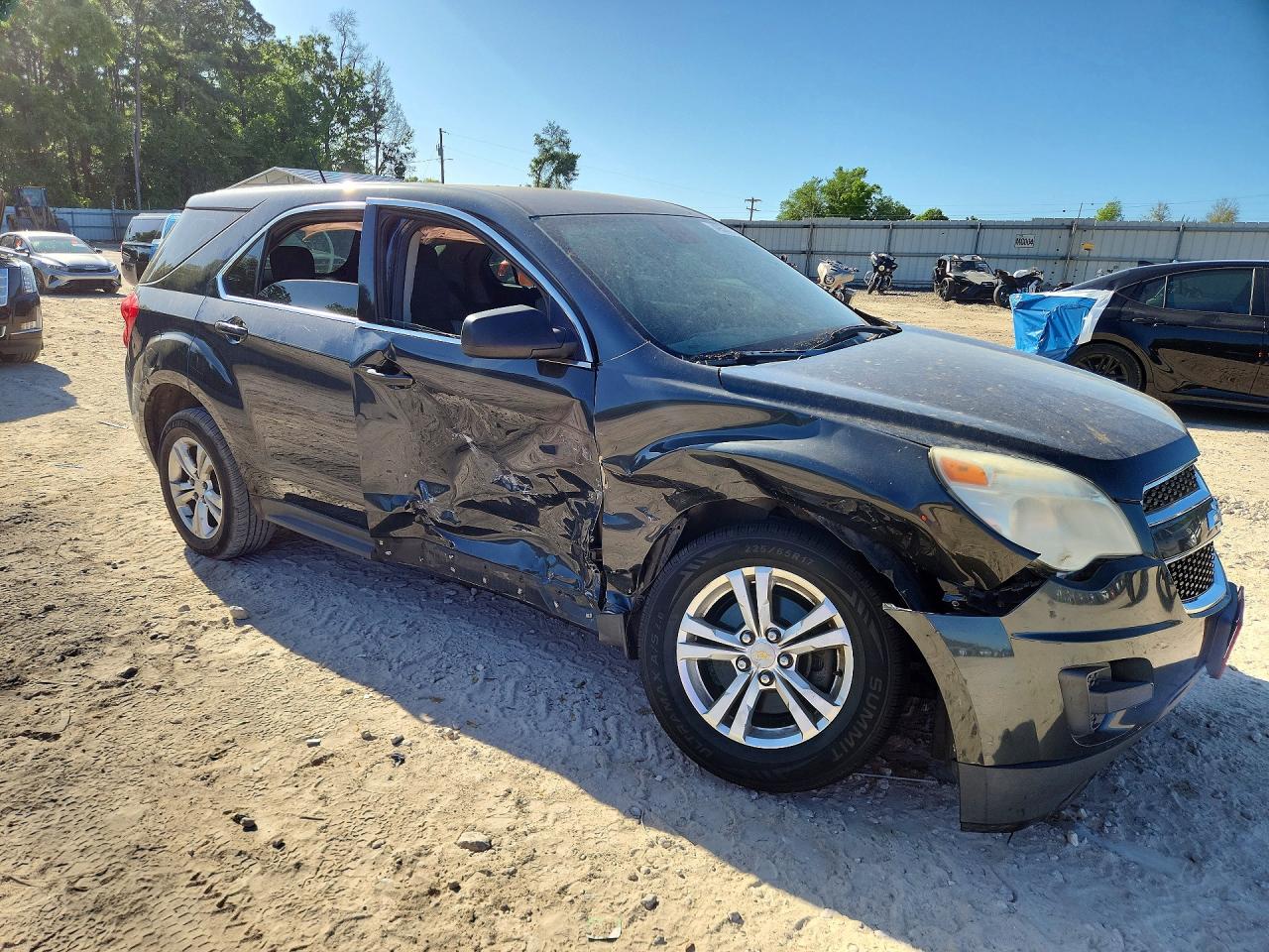 2013 Chevrolet Equinox Ls Charcoal vin: 2GNALBEK3D1151935