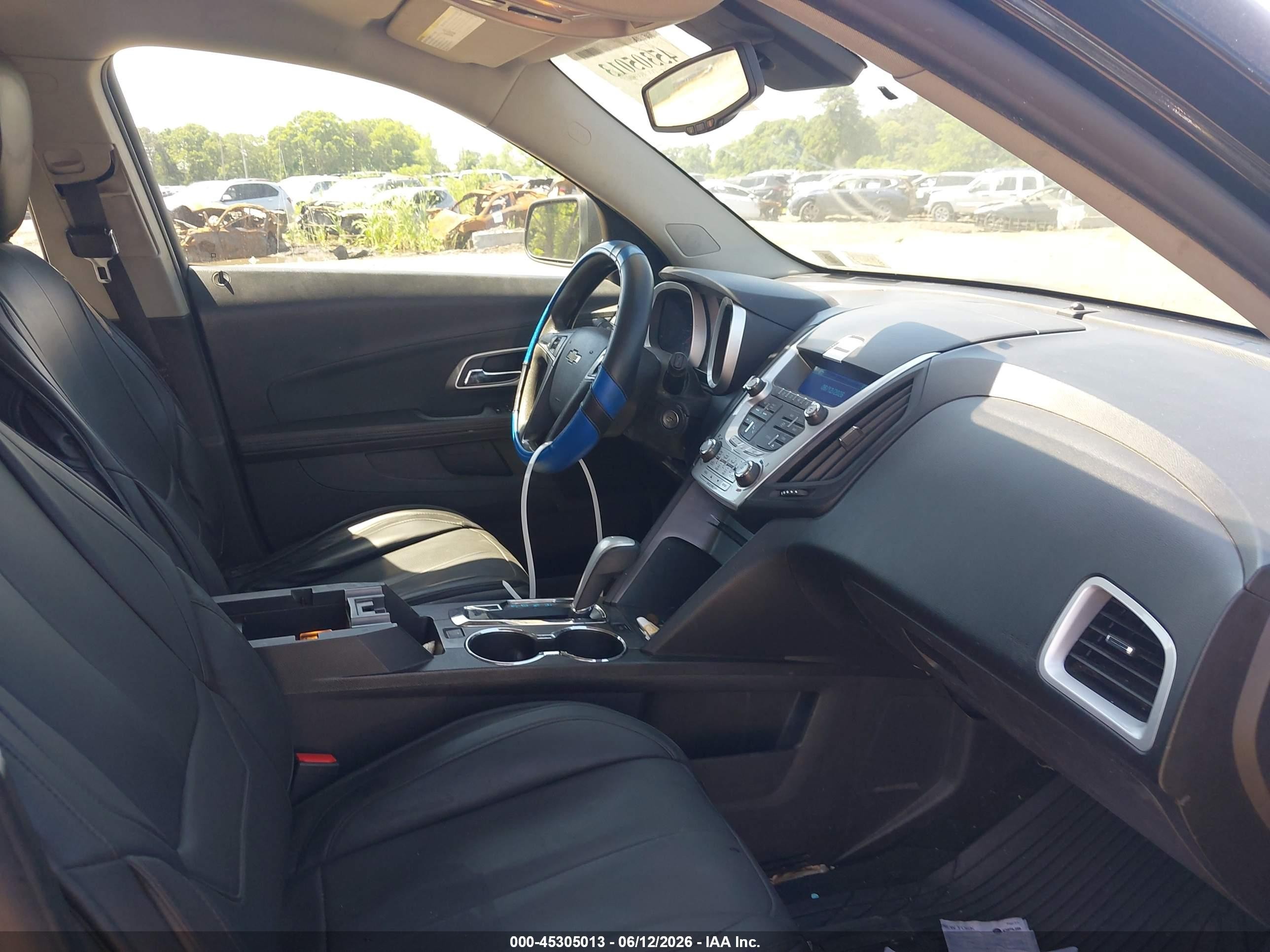 2013 Chevrolet Equinox Ls Black vin: 2GNALBEK3D1269130