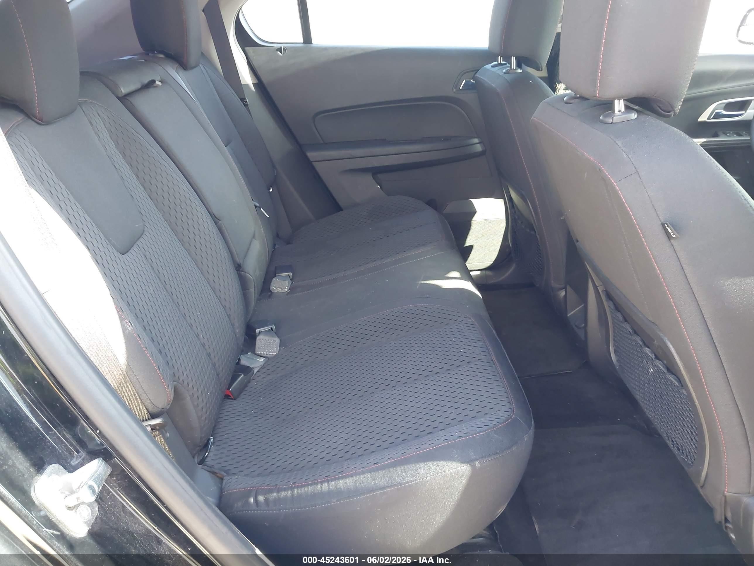 2013 Chevrolet Equinox Ls Black vin: 2GNALBEK3D1270701