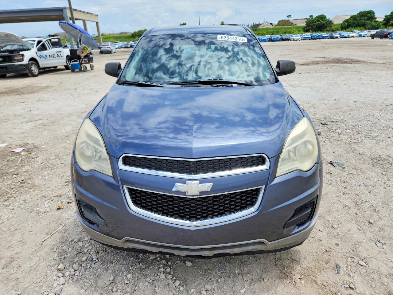 2013 Chevrolet Equinox Ls Blue vin: 2GNALBEK3D6163361