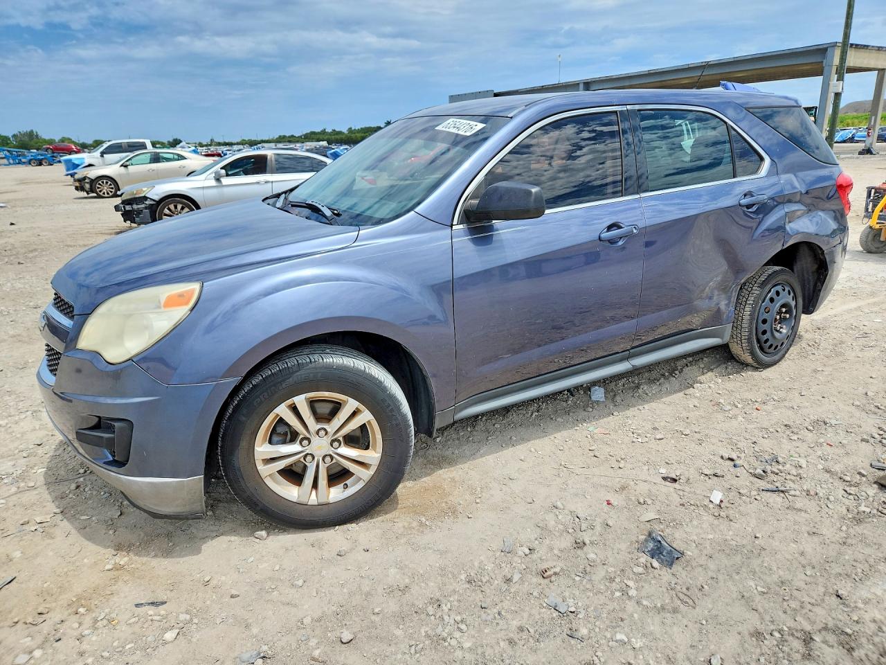 2013 Chevrolet Equinox Ls Blue vin: 2GNALBEK3D6163361