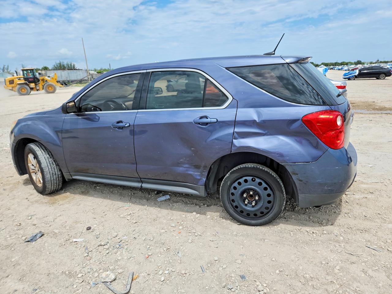 2013 Chevrolet Equinox Ls Blue vin: 2GNALBEK3D6163361