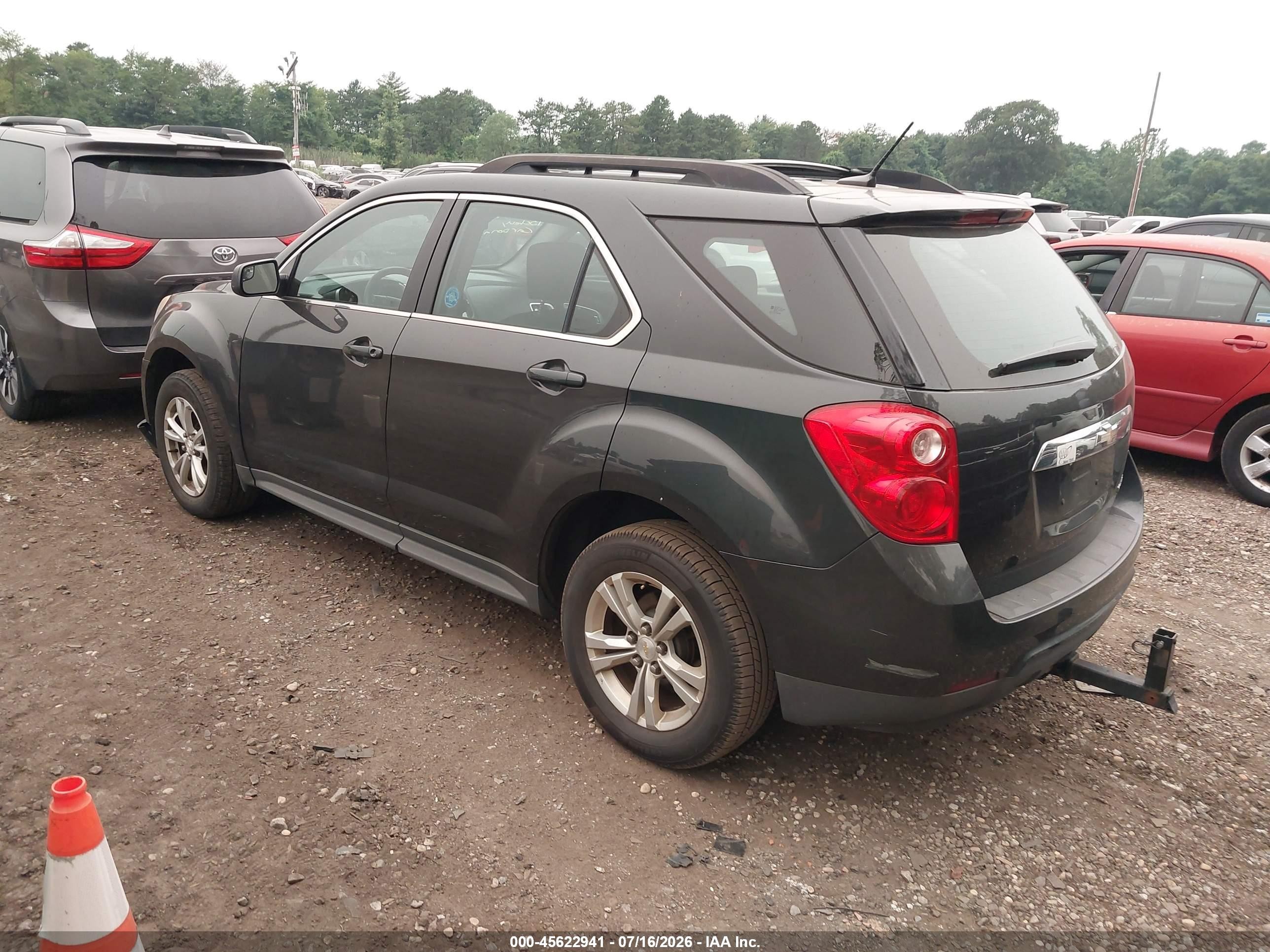 2013 Chevrolet Equinox Ls Gray vin: 2GNALBEK3D6191421
