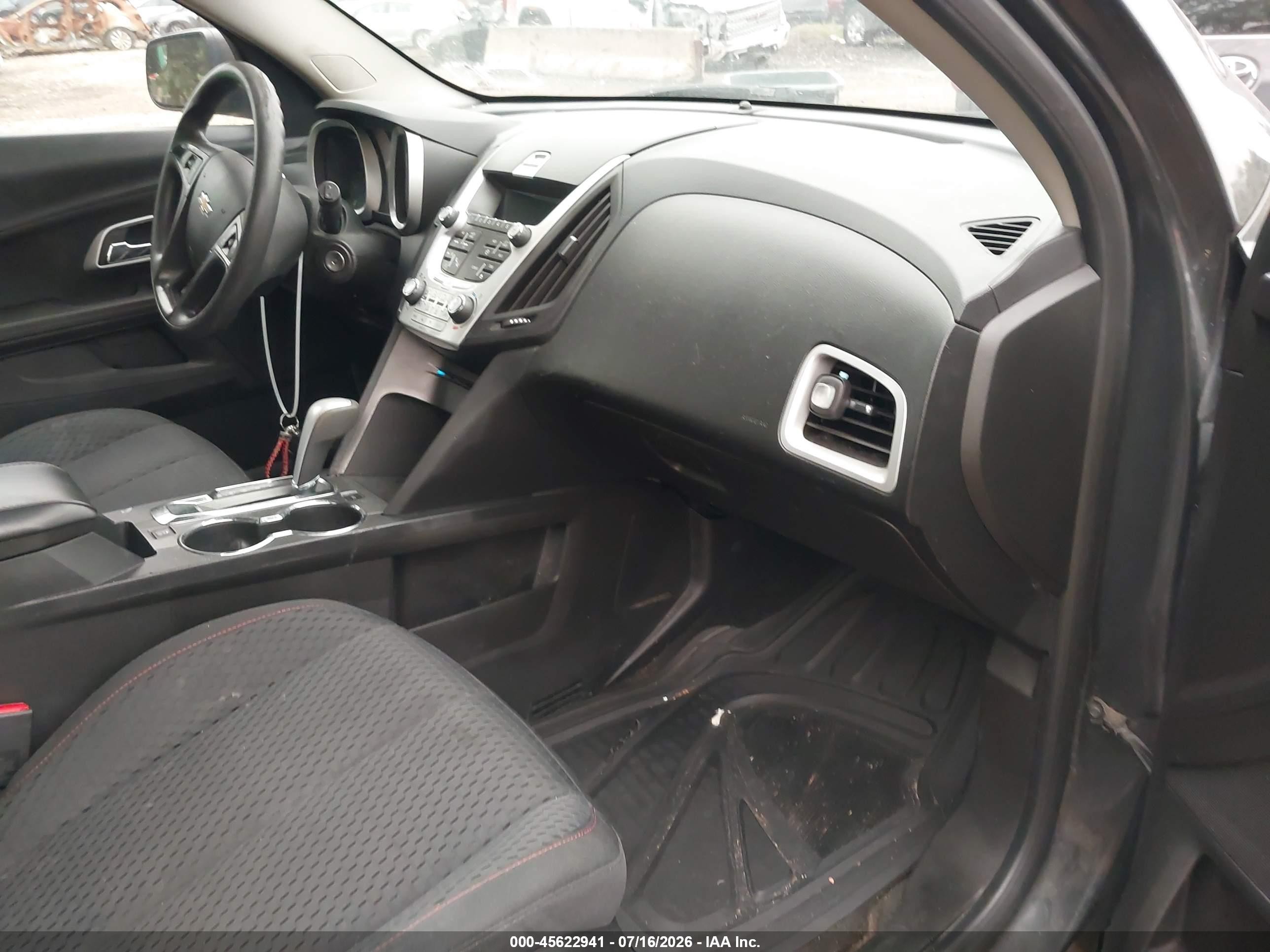 2013 Chevrolet Equinox Ls Gray vin: 2GNALBEK3D6191421
