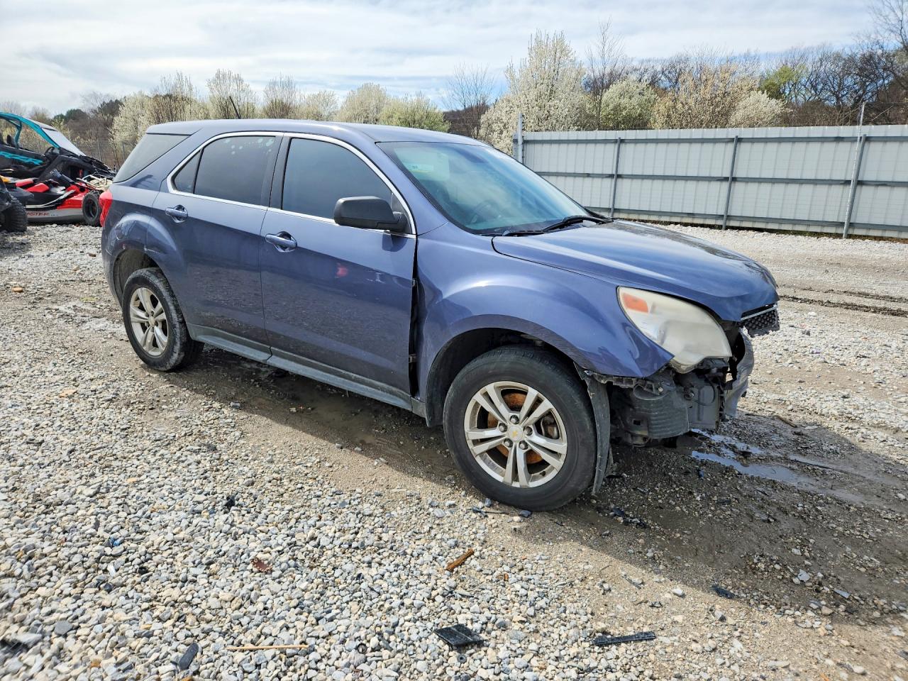2013 Chevrolet Equinox Ls Синий vin: 2GNALBEK3D6294645