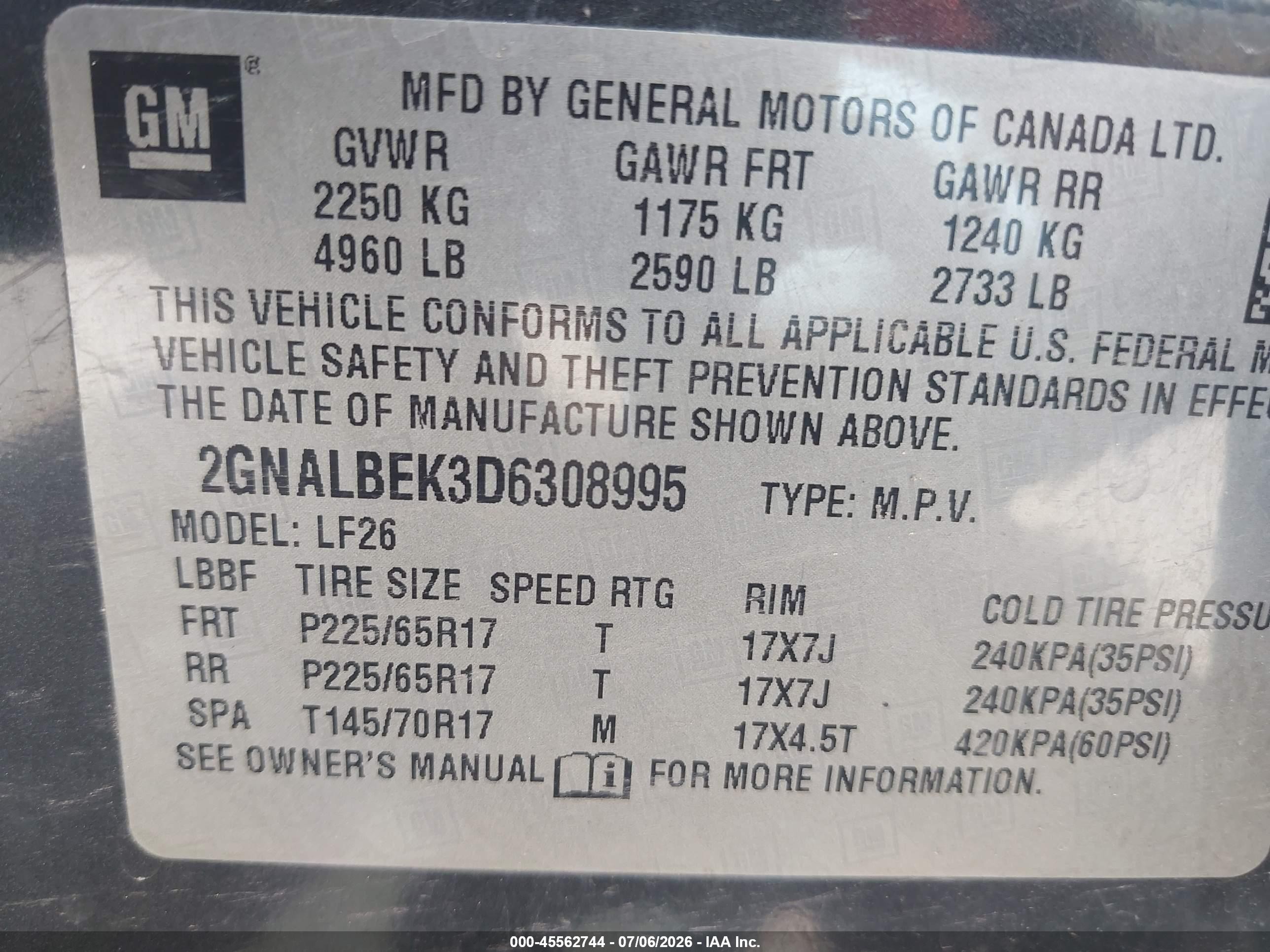 2013 Chevrolet Equinox Ls Gray vin: 2GNALBEK3D6308995