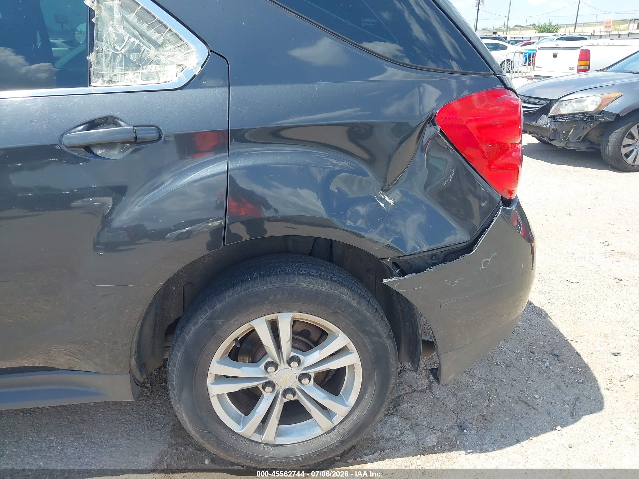 2013 Chevrolet Equinox Ls Gray vin: 2GNALBEK3D6308995