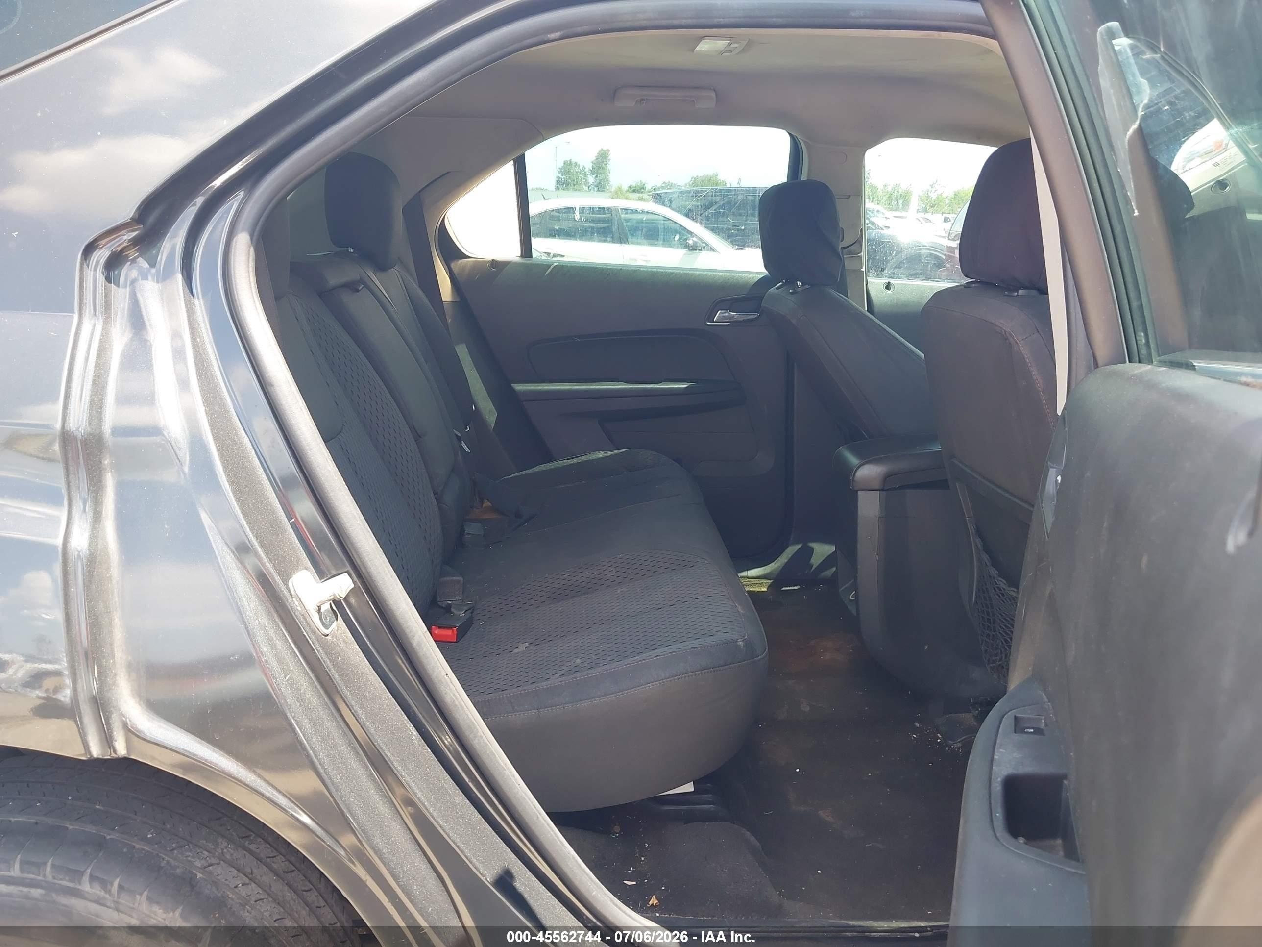 2013 Chevrolet Equinox Ls Gray vin: 2GNALBEK3D6308995