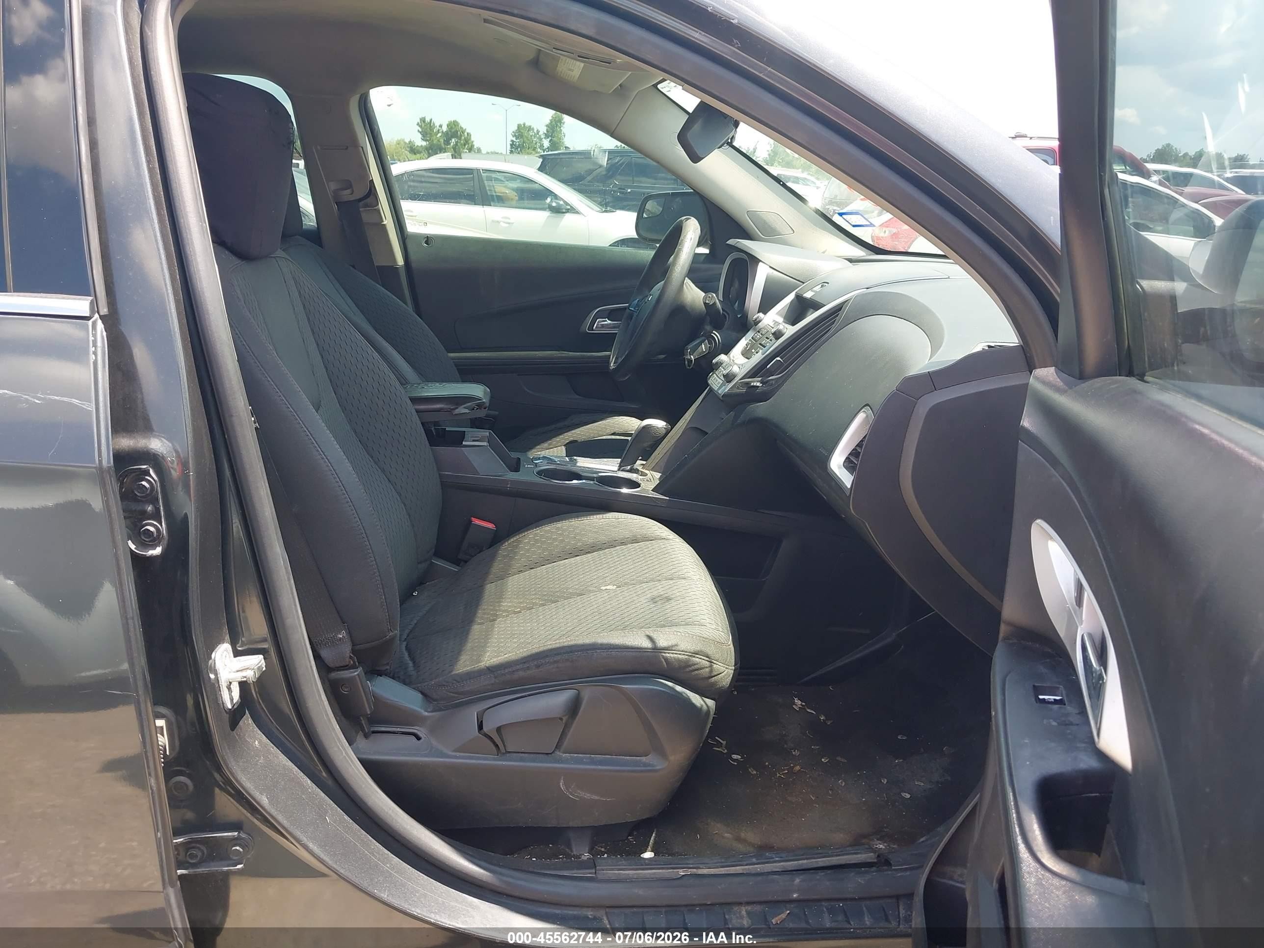 2013 Chevrolet Equinox Ls Gray vin: 2GNALBEK3D6308995