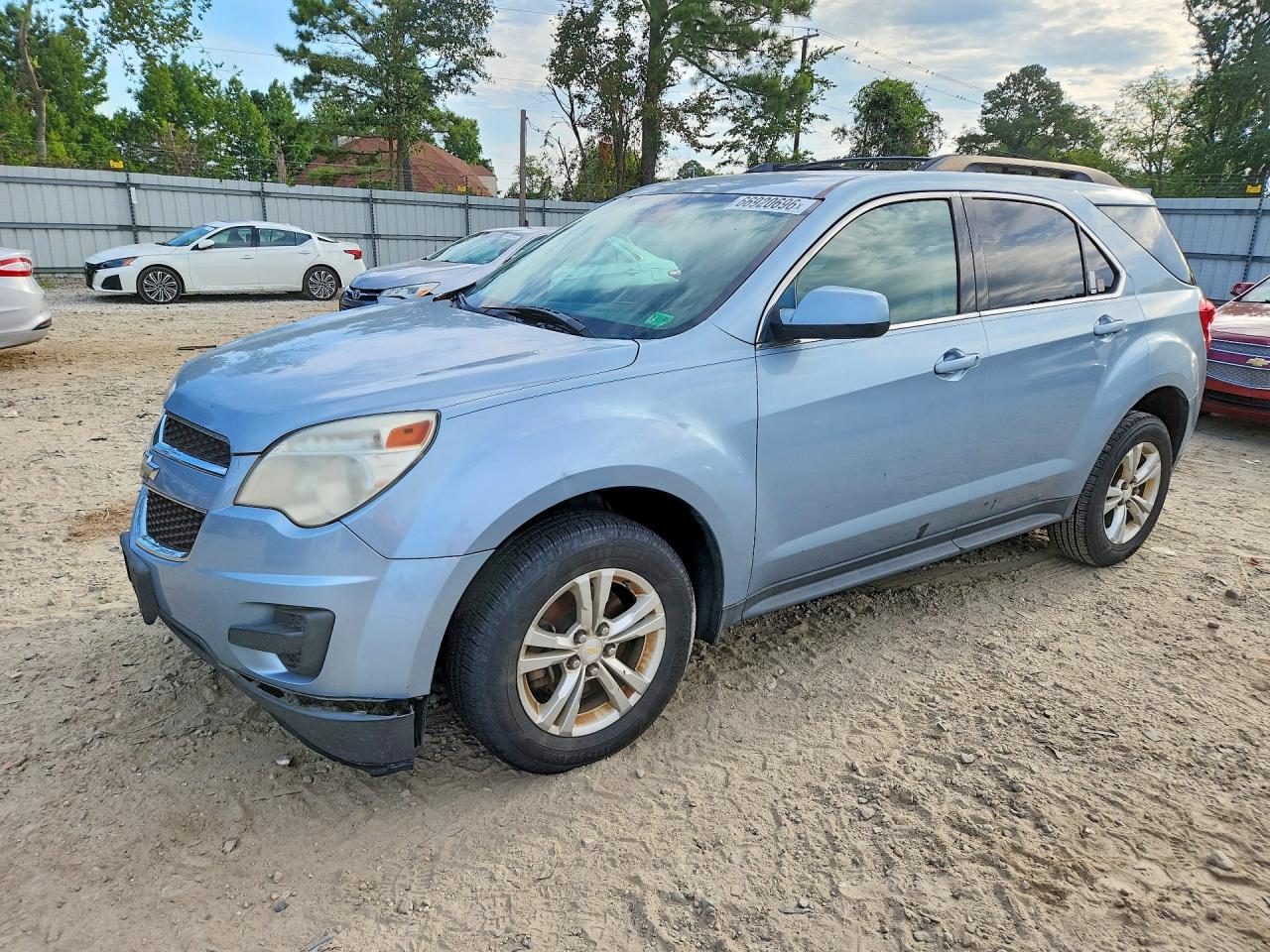 2014 Chevrolet Equinox Lt Синий vin: 2GNALBEK3E6137585