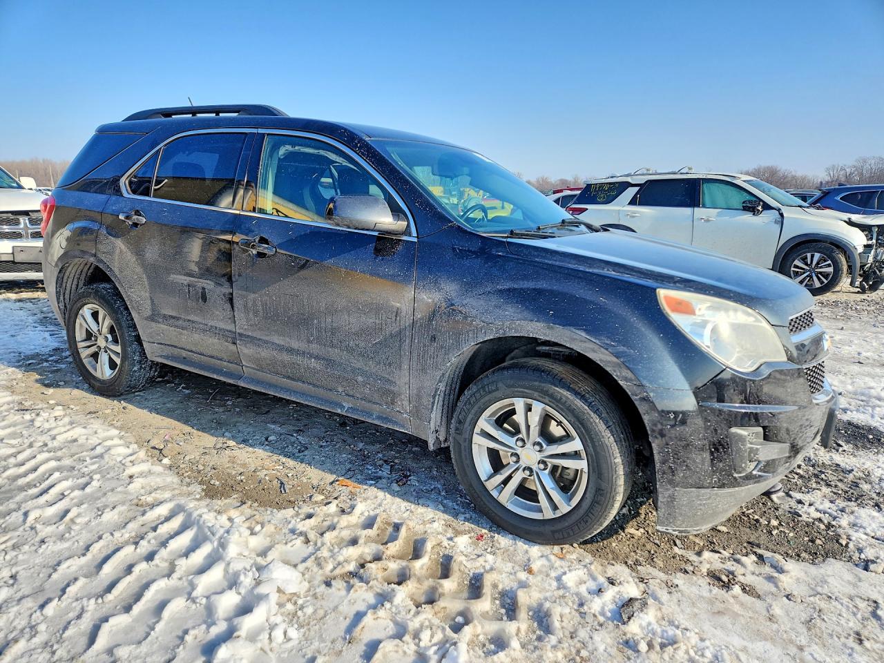 2014 Chevrolet Equinox Lt Black vin: 2GNALBEK3E6141300