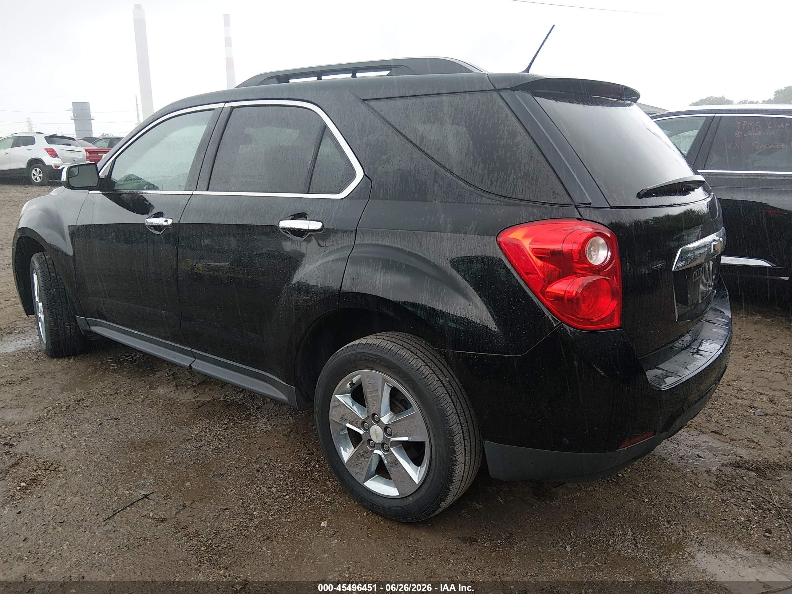 2014 Chevrolet Equinox Lt Black vin: 2GNALBEK3E6148179
