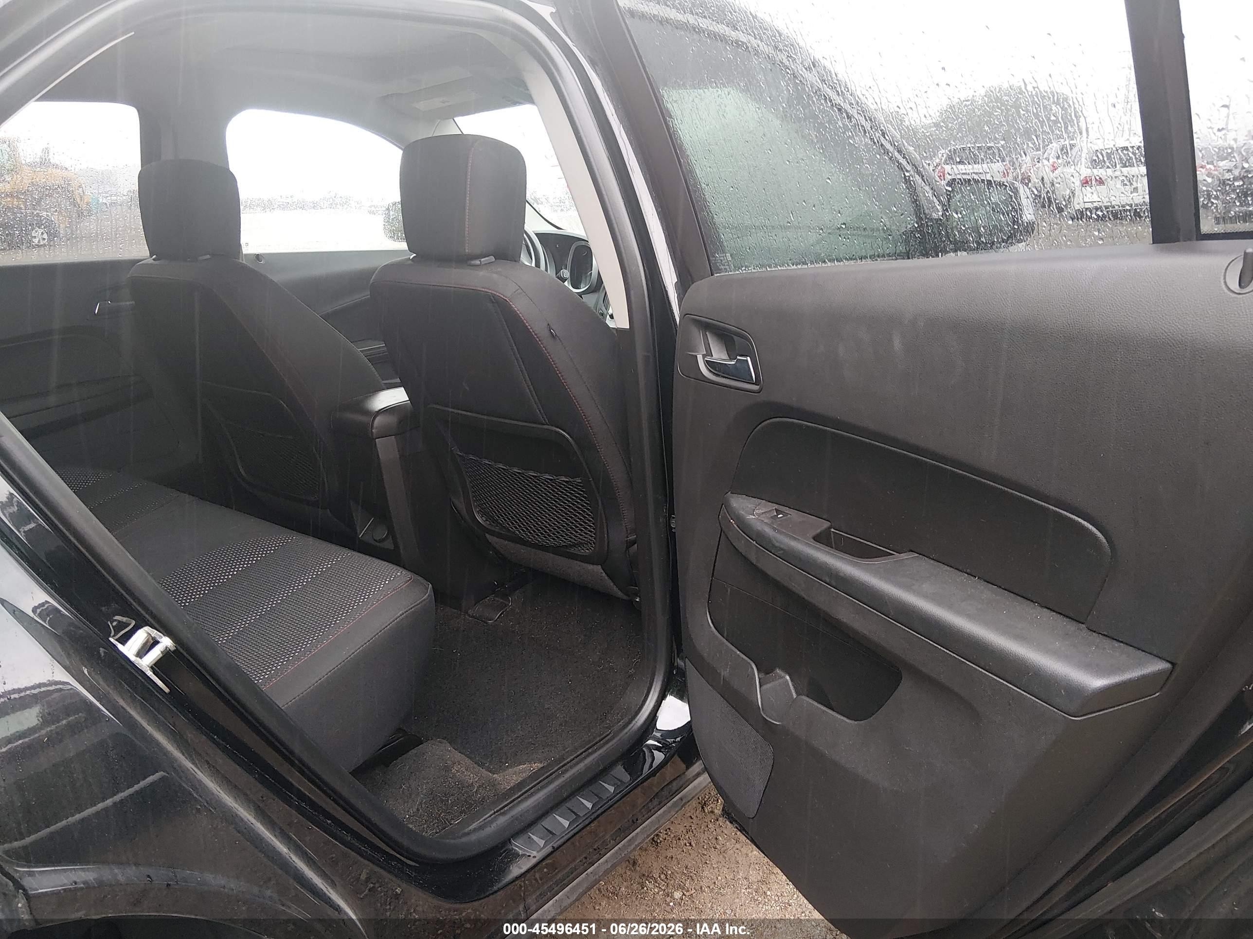 2014 Chevrolet Equinox Lt Black vin: 2GNALBEK3E6148179