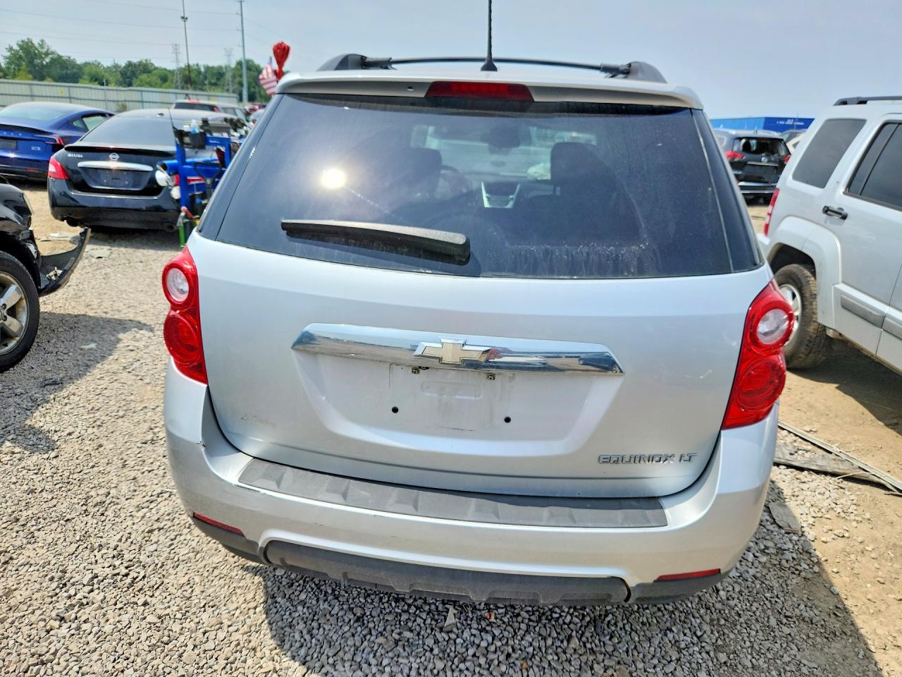 2014 Chevrolet Equinox Lt Silver vin: 2GNALBEK3E6174975