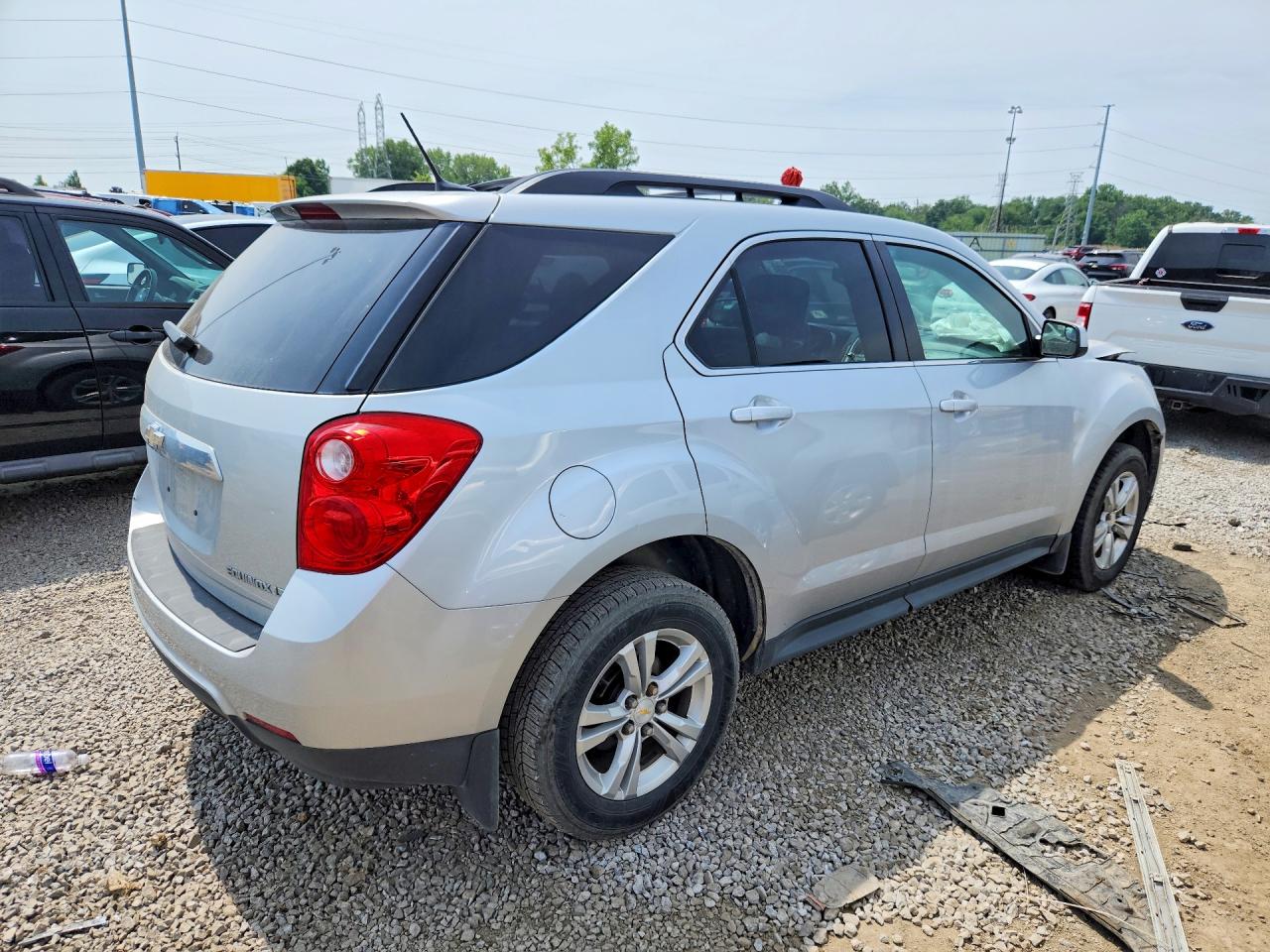 2014 Chevrolet Equinox Lt Silver vin: 2GNALBEK3E6174975
