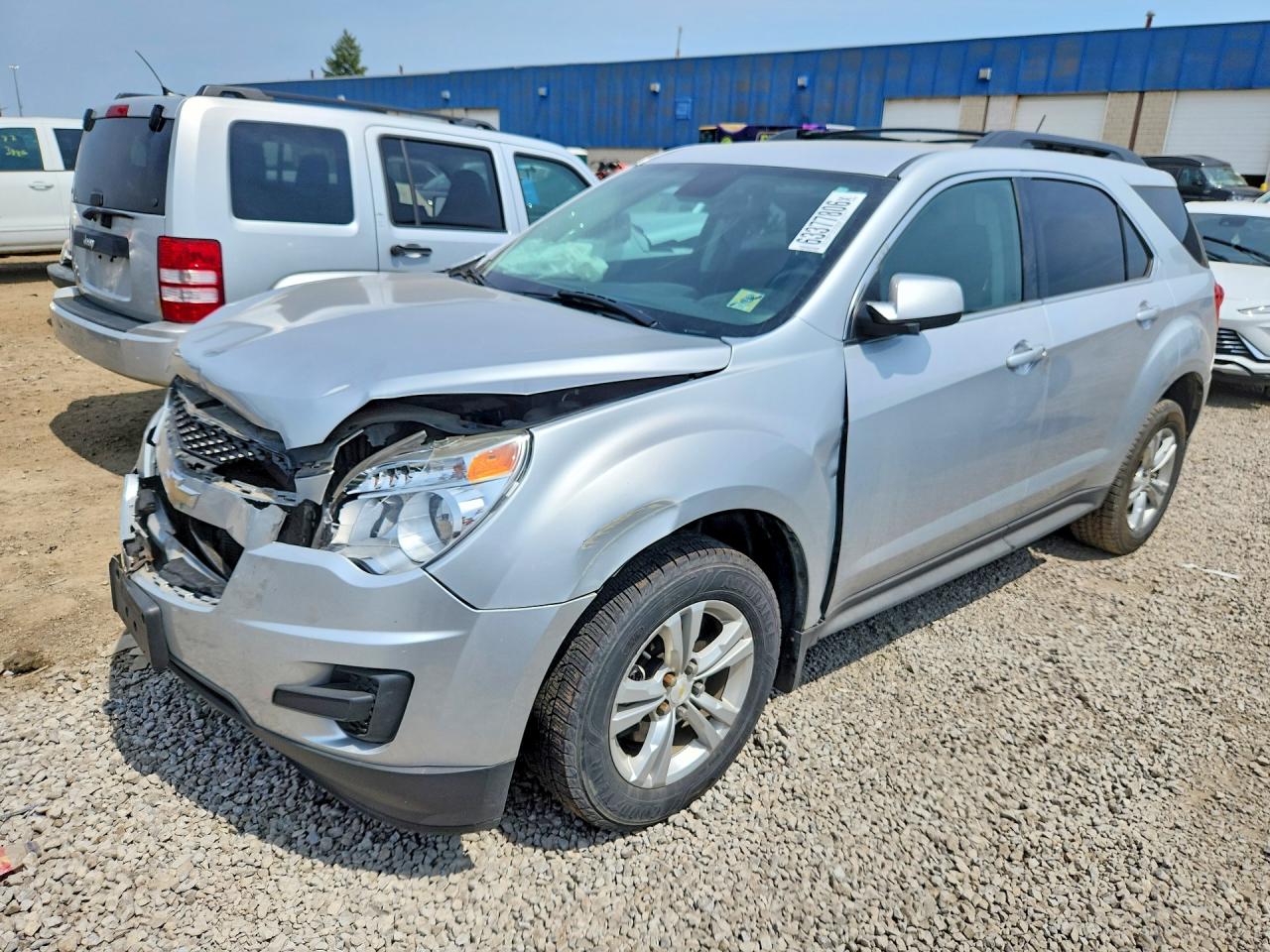 2014 Chevrolet Equinox Lt Silver vin: 2GNALBEK3E6174975