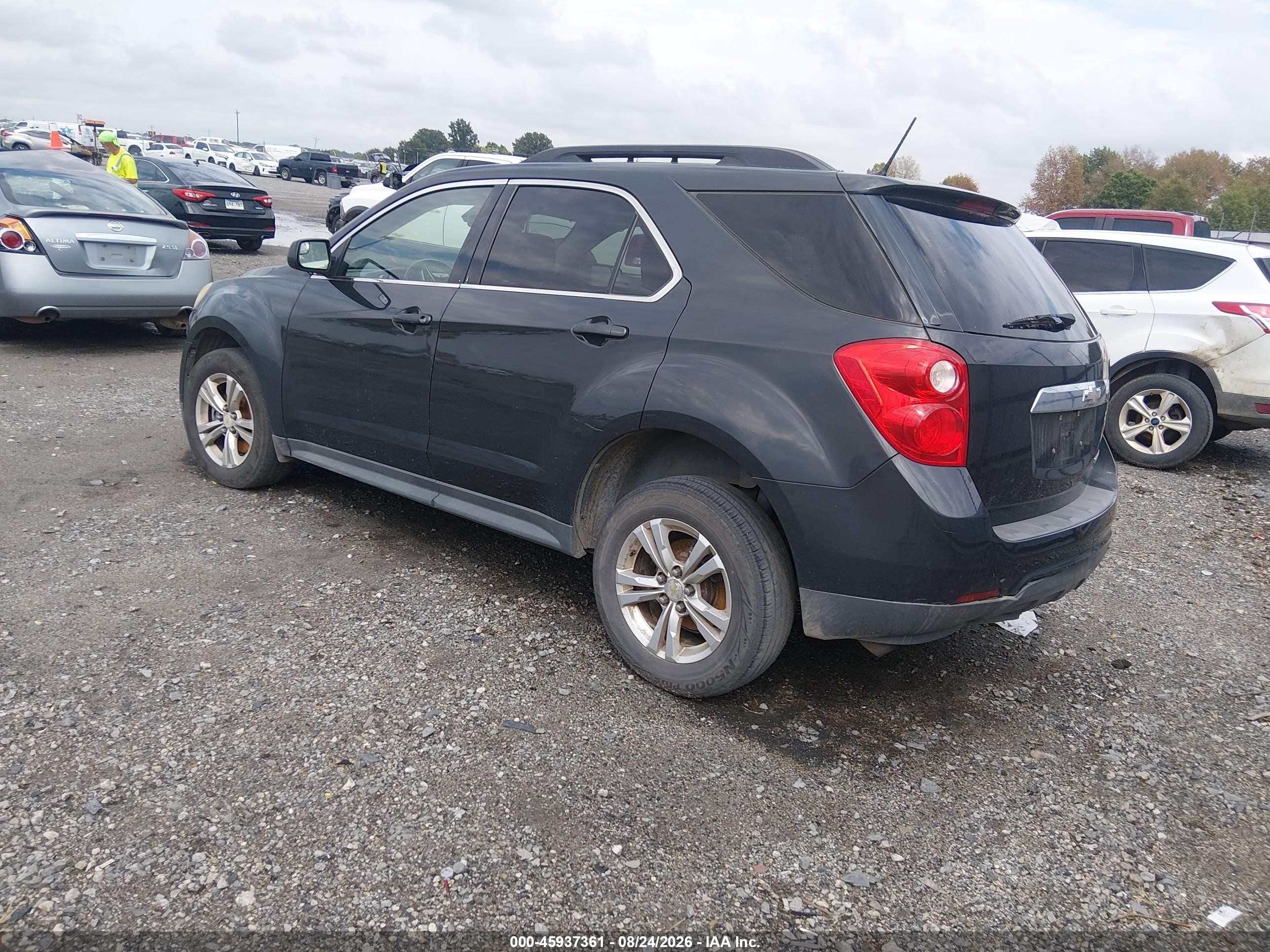 2014 Chevrolet Equinox Lt Серый vin: 2GNALBEK3E6283811