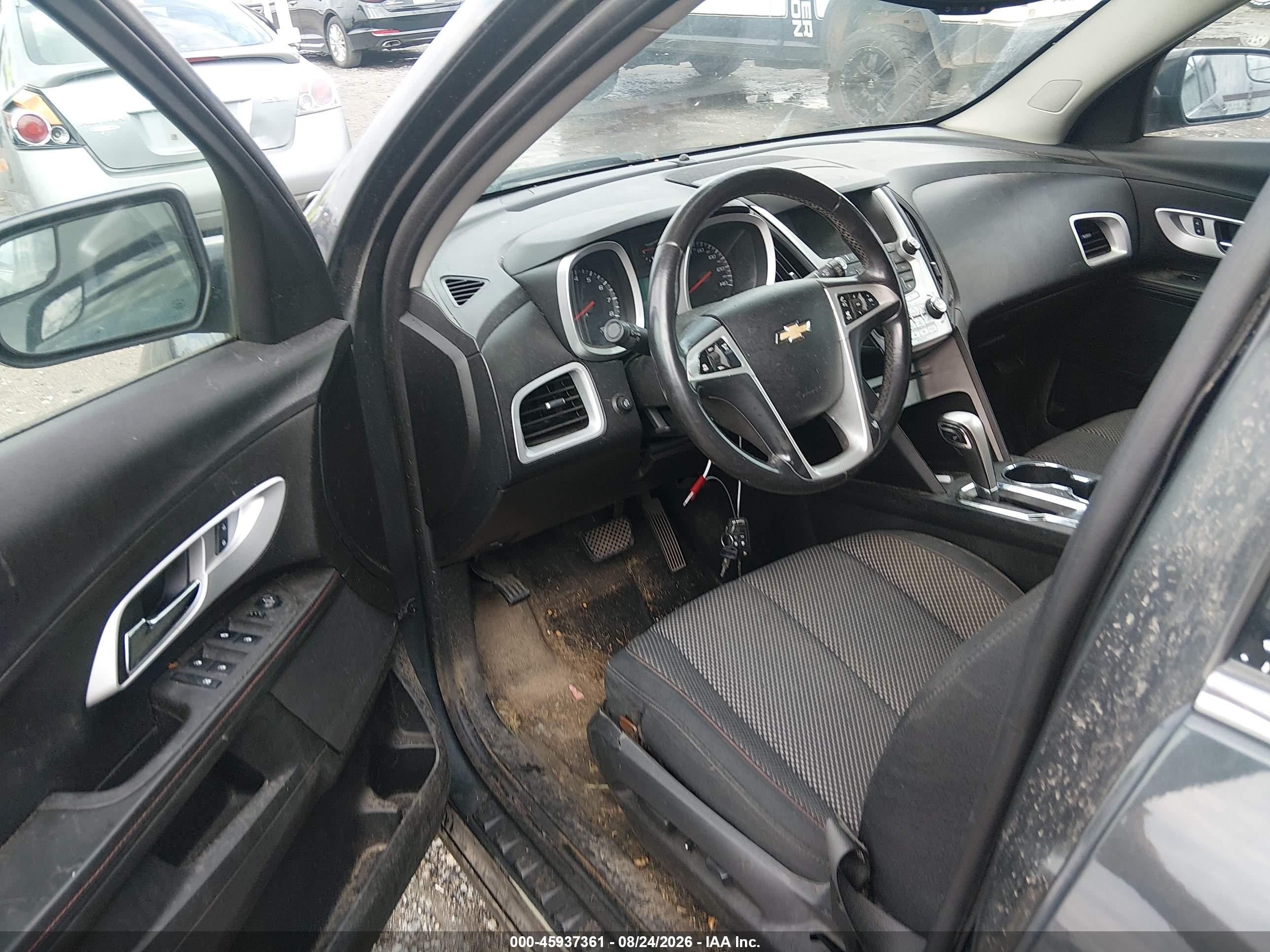 2014 Chevrolet Equinox Lt Серый vin: 2GNALBEK3E6283811