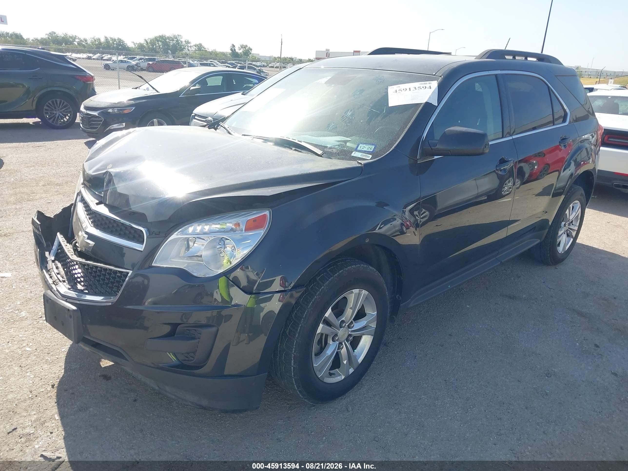 2014 Chevrolet Equinox Lt Black vin: 2GNALBEK3E6298695