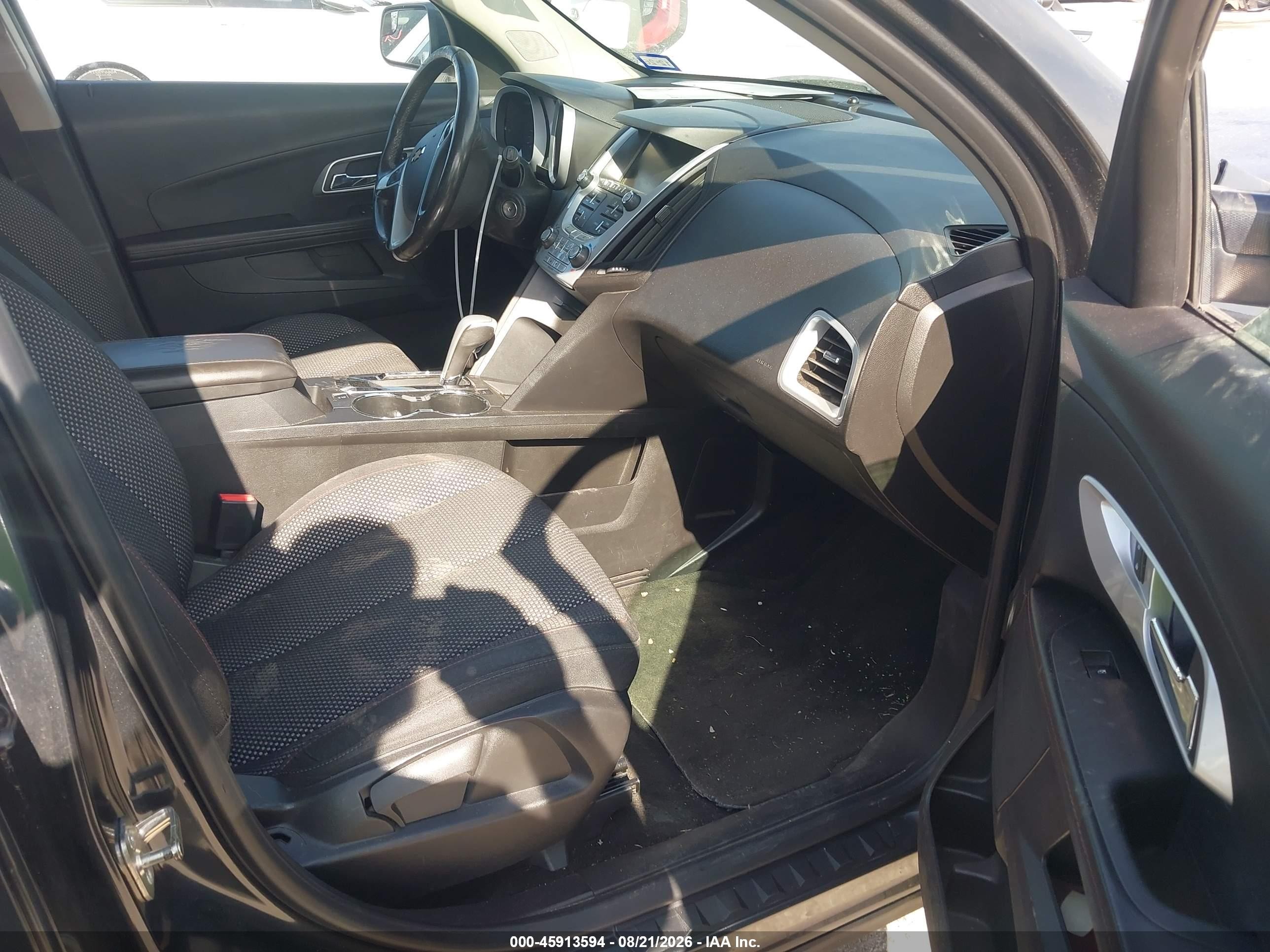 2014 Chevrolet Equinox Lt Black vin: 2GNALBEK3E6298695