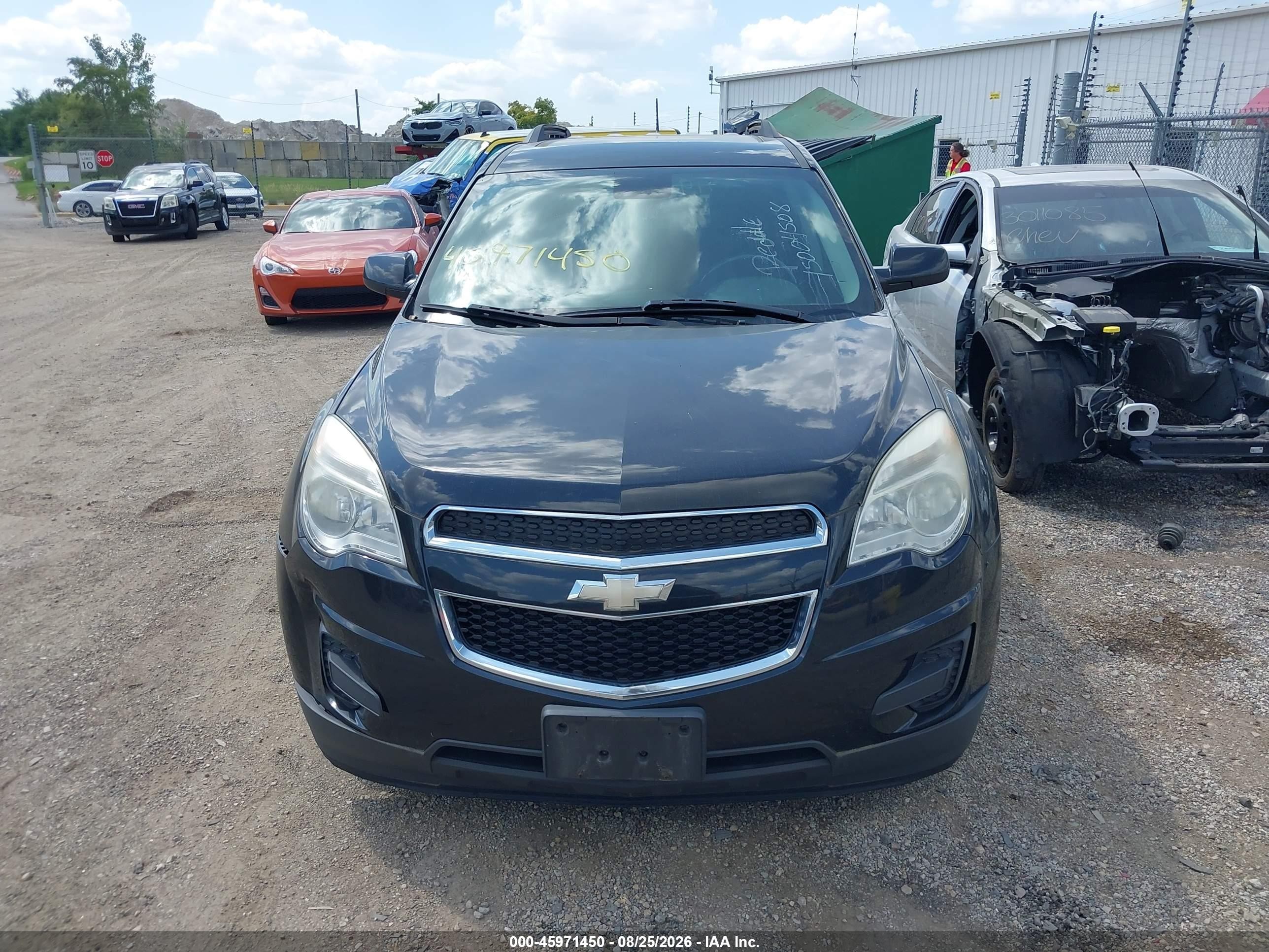 2014 Chevrolet Equinox 1lt Синий vin: 2GNALBEK3E6333042