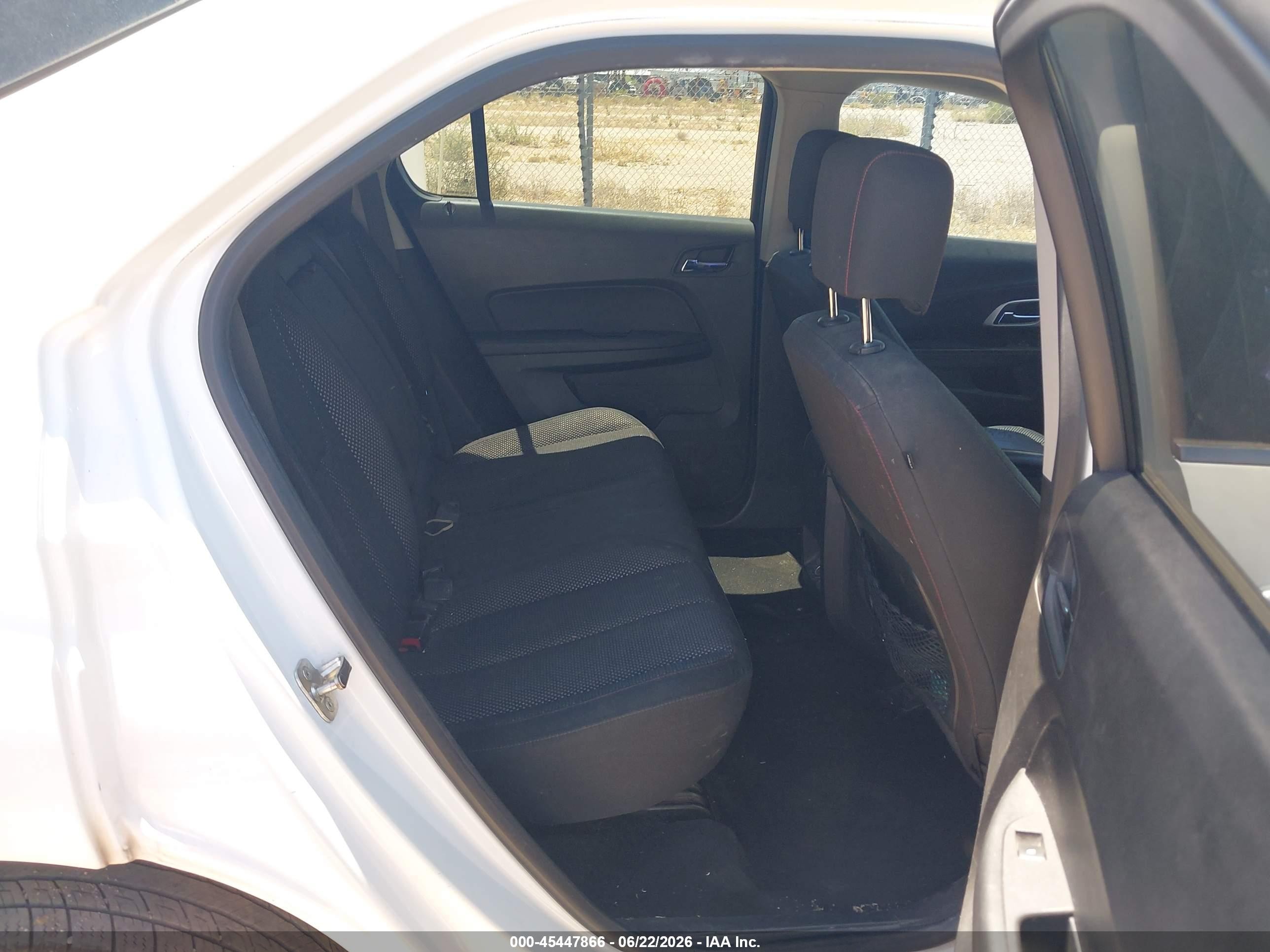 2014 Chevrolet Equinox Lt White vin: 2GNALBEK3E6333560