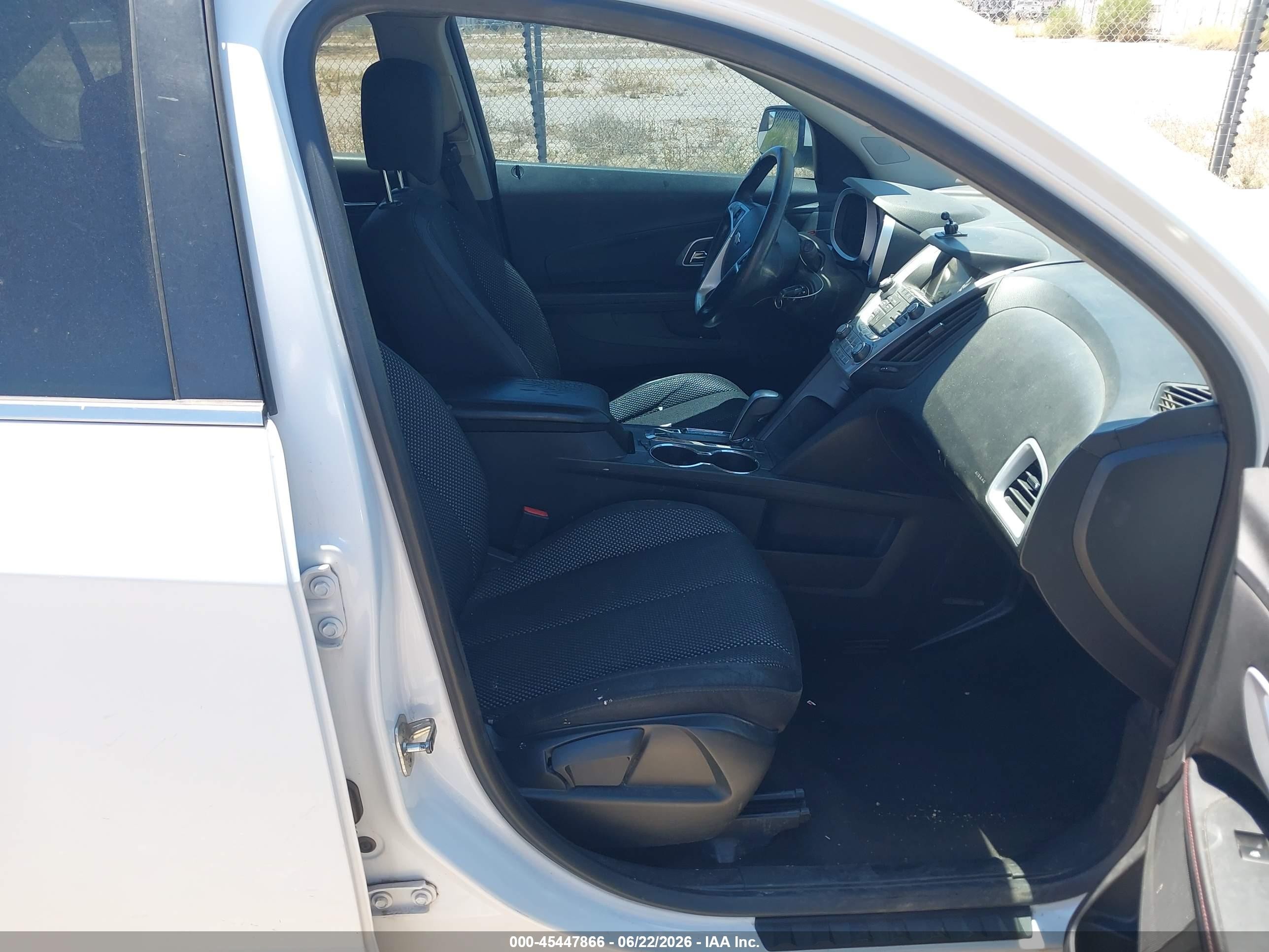 2014 Chevrolet Equinox Lt White vin: 2GNALBEK3E6333560