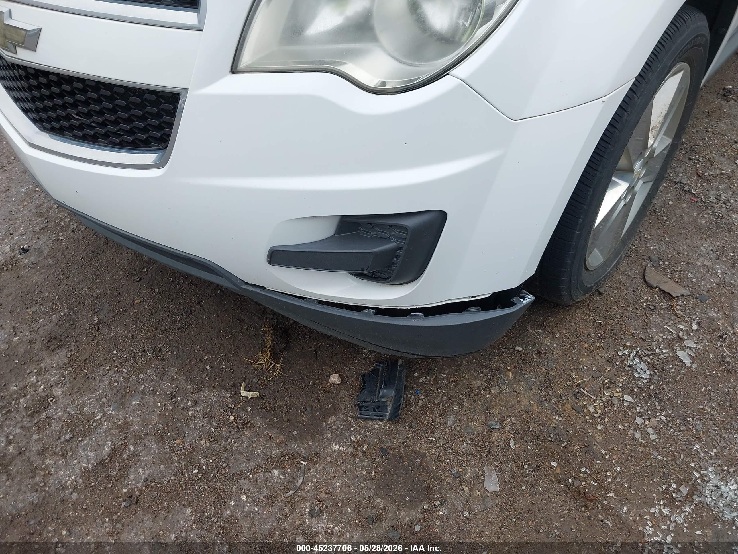 2014 Chevrolet Equinox 1lt White vin: 2GNALBEK3E6360337