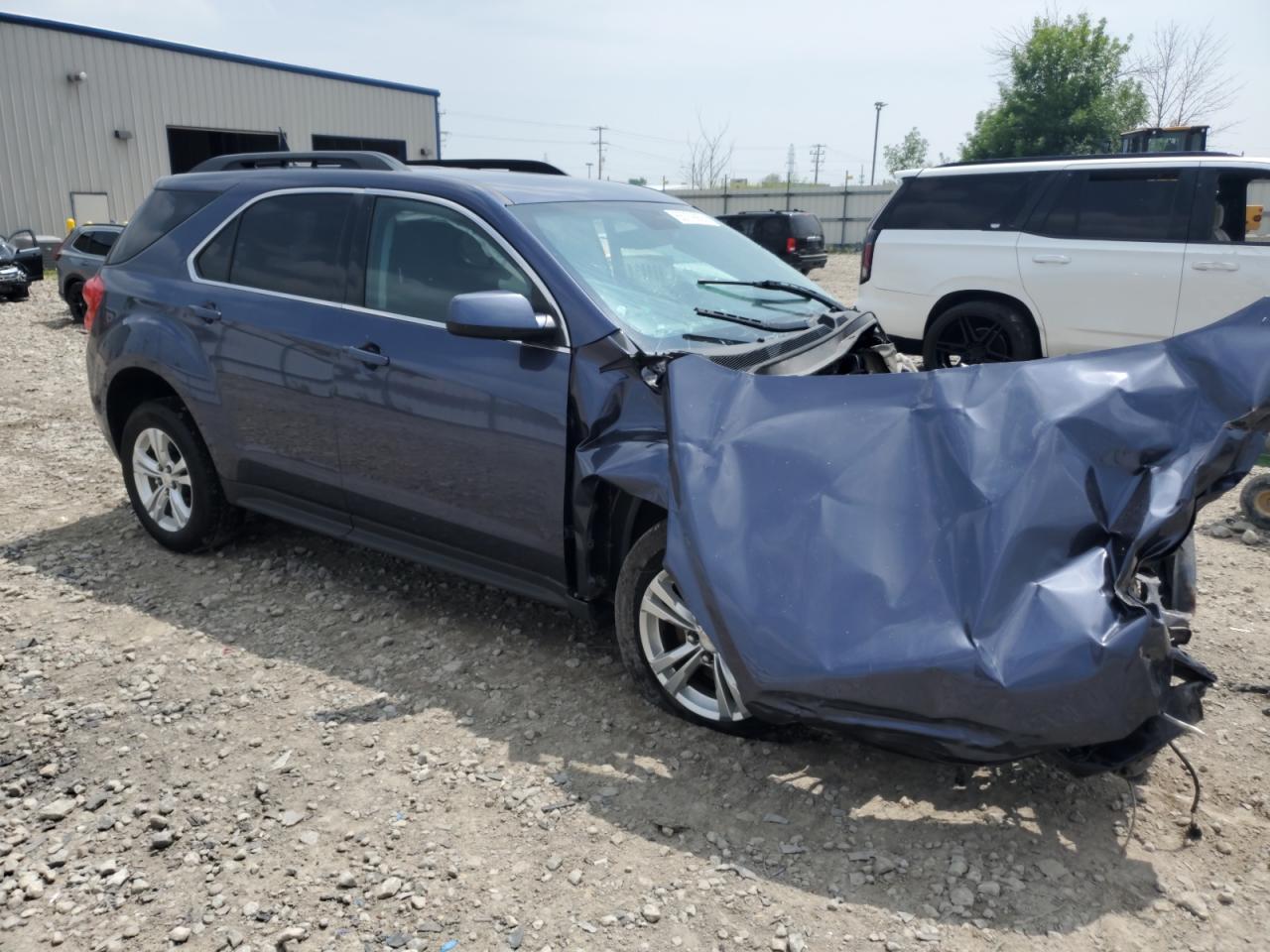 2014 Chevrolet Equinox Lt   Blue vin: 2GNALBEK3E6371239