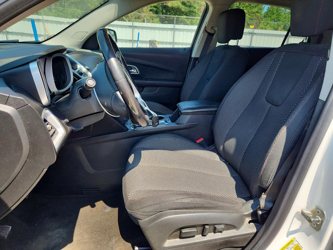 2015 Chevrolet Equinox Lt White vin: 2GNALBEK3F1119263