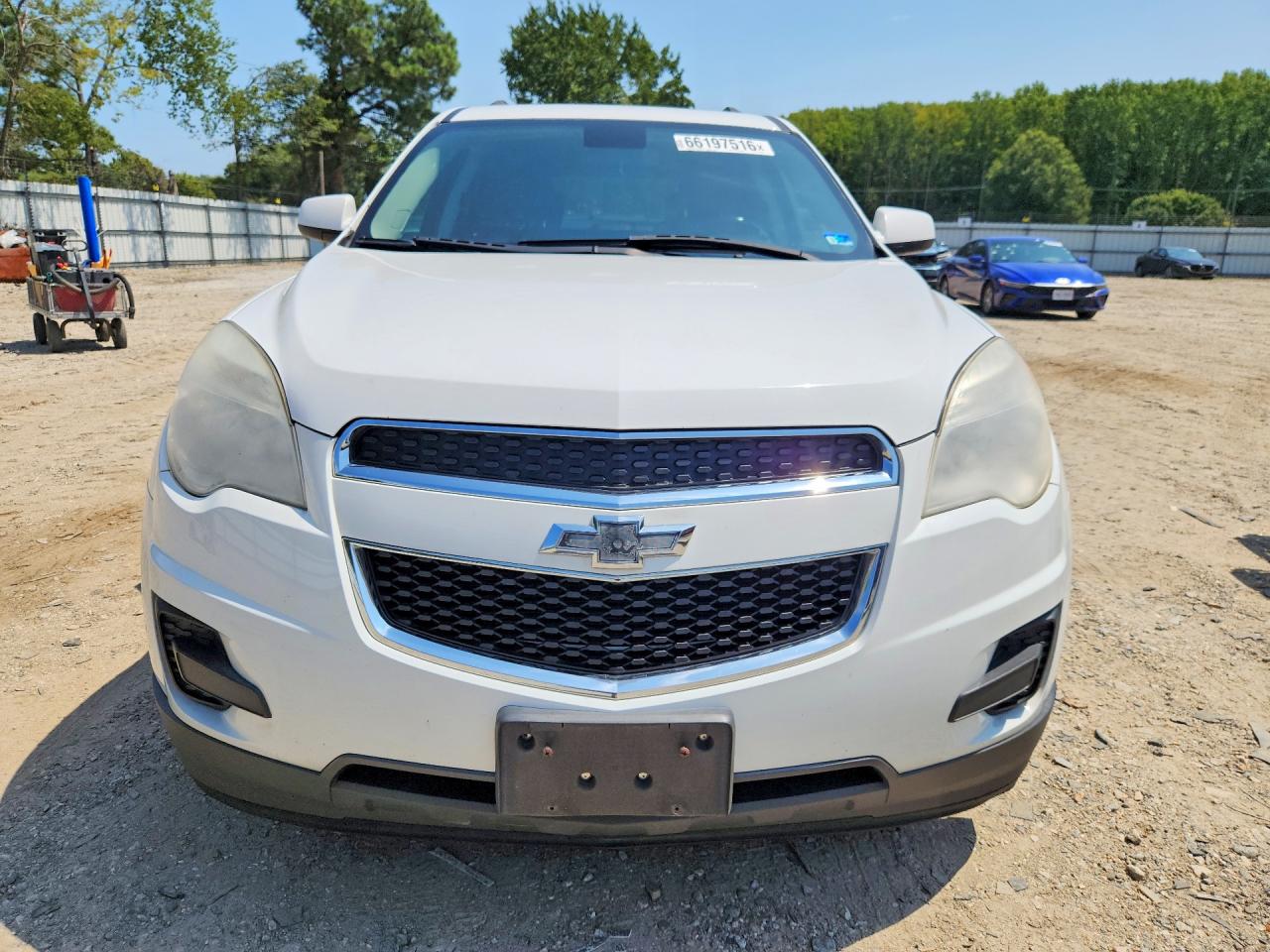 2015 Chevrolet Equinox Lt White vin: 2GNALBEK3F1119263